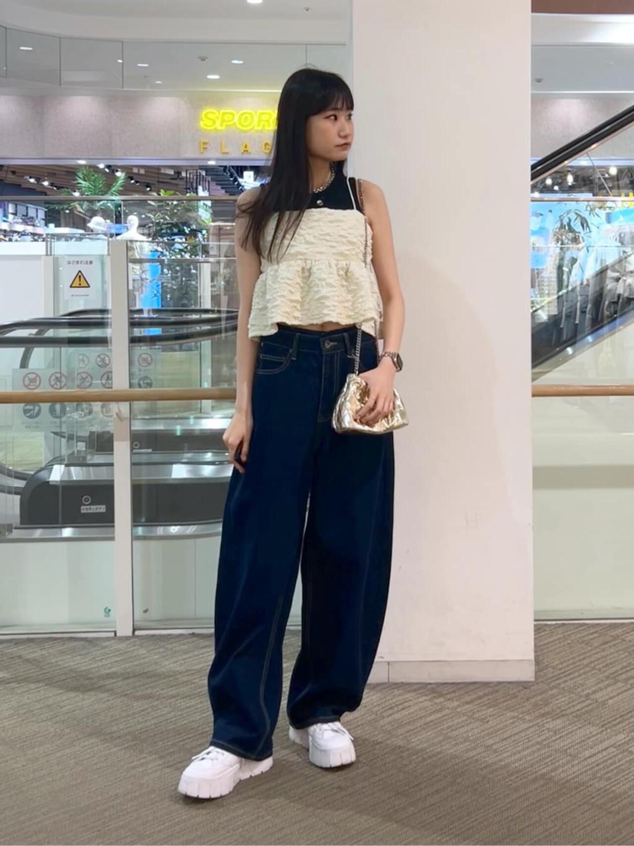 【一部追加生産予約】【3サイズ展開XS-M】デニムエッグパンツ【低身長サイズ有】