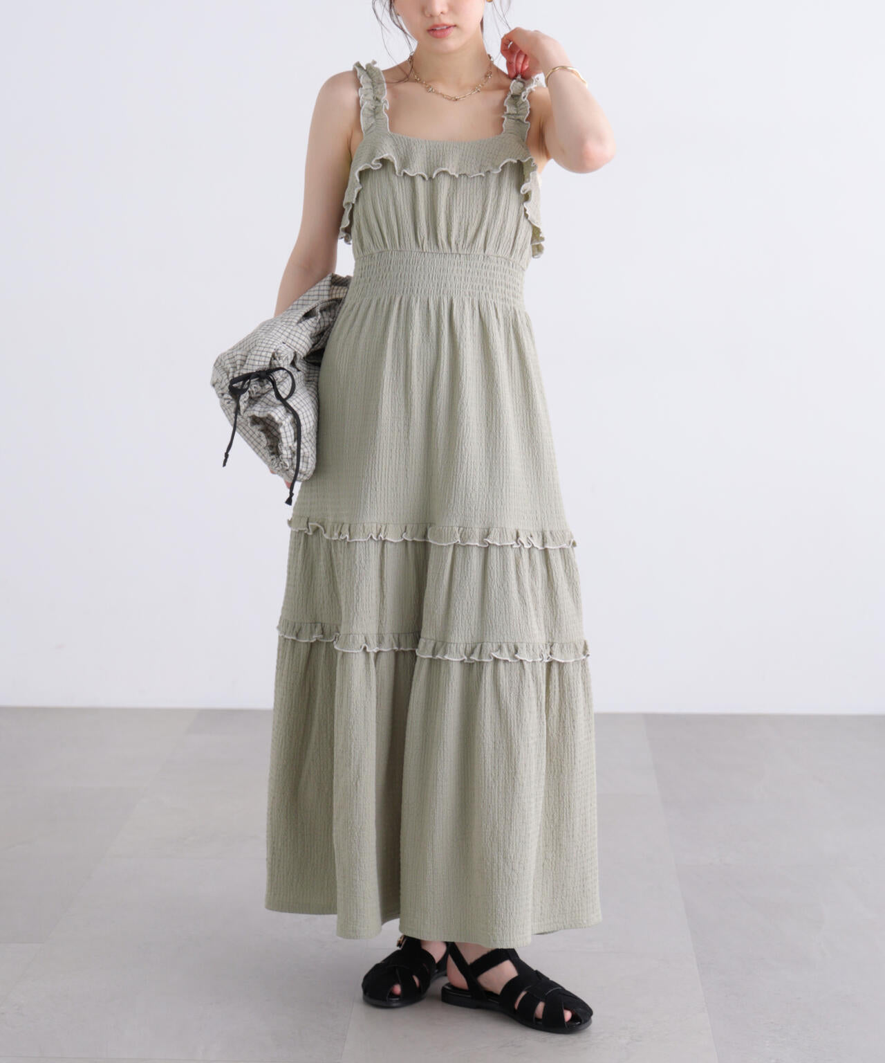 162cm 着用サイズ：M