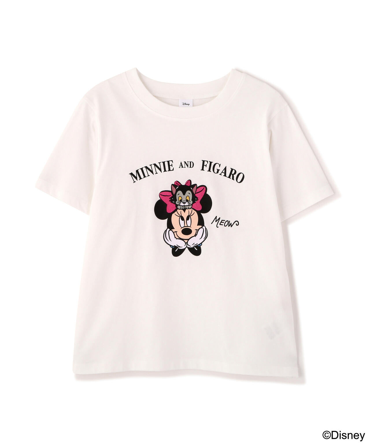 【Disney】別注ミニーマウス＆マリーTシャツ