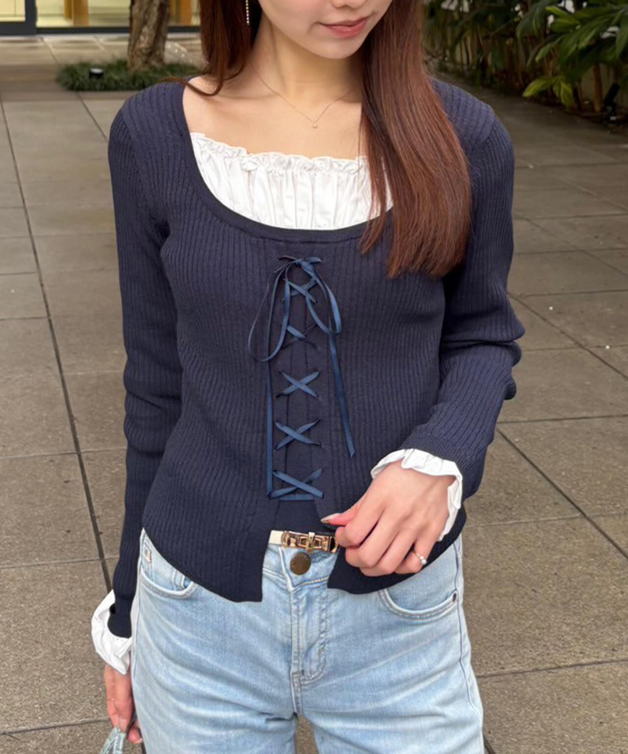 162cm 着用サイズ：FR