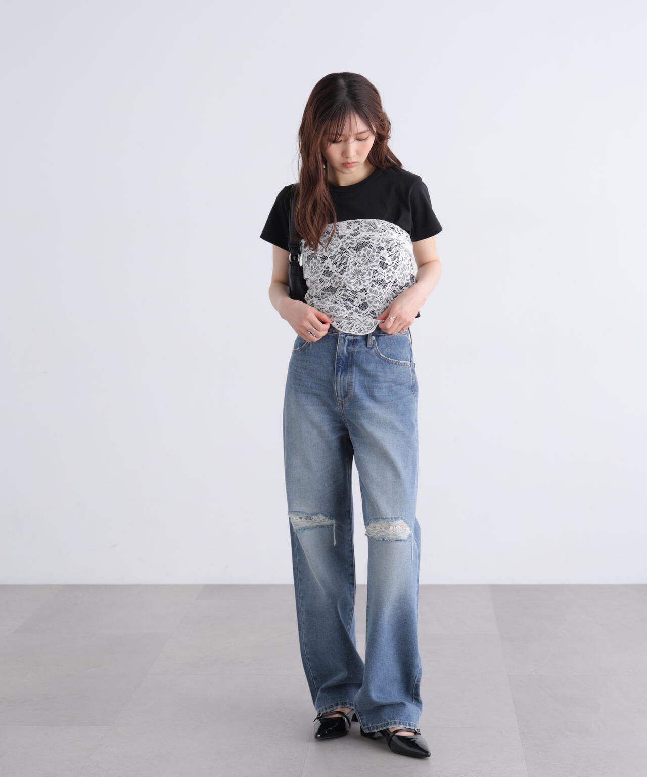 162cm 着用サイズ：M