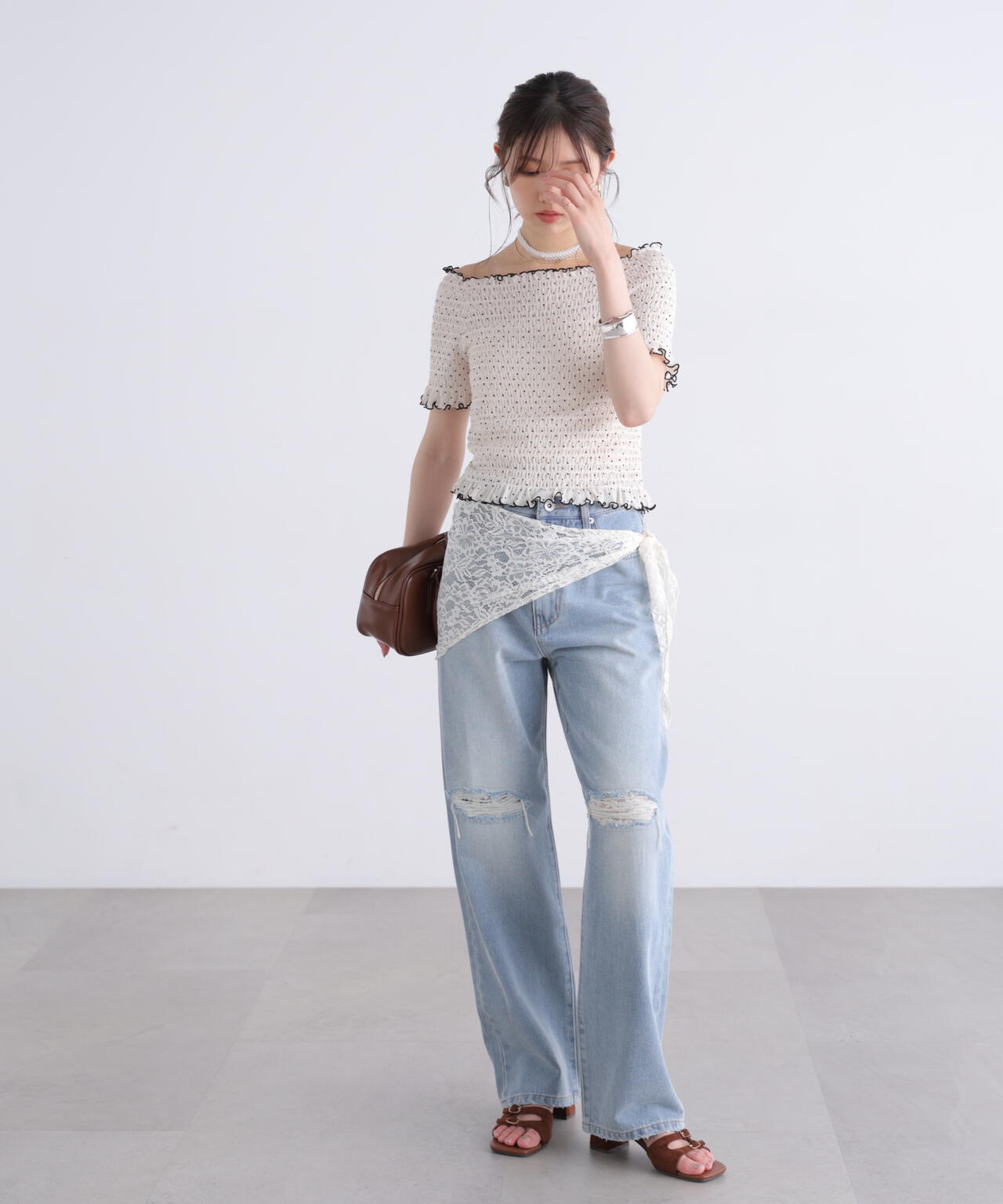 162cm 着用サイズ：M