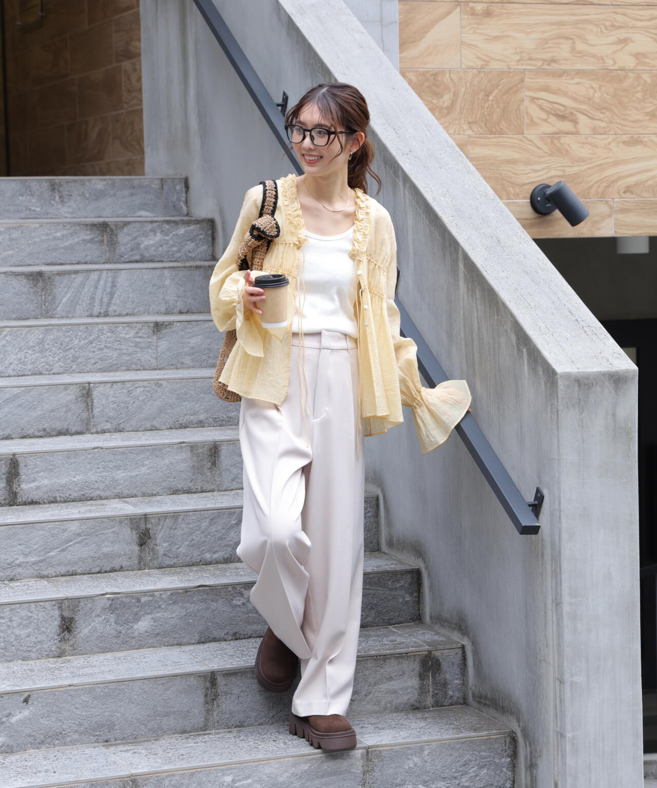 162cm 着用サイズ：M