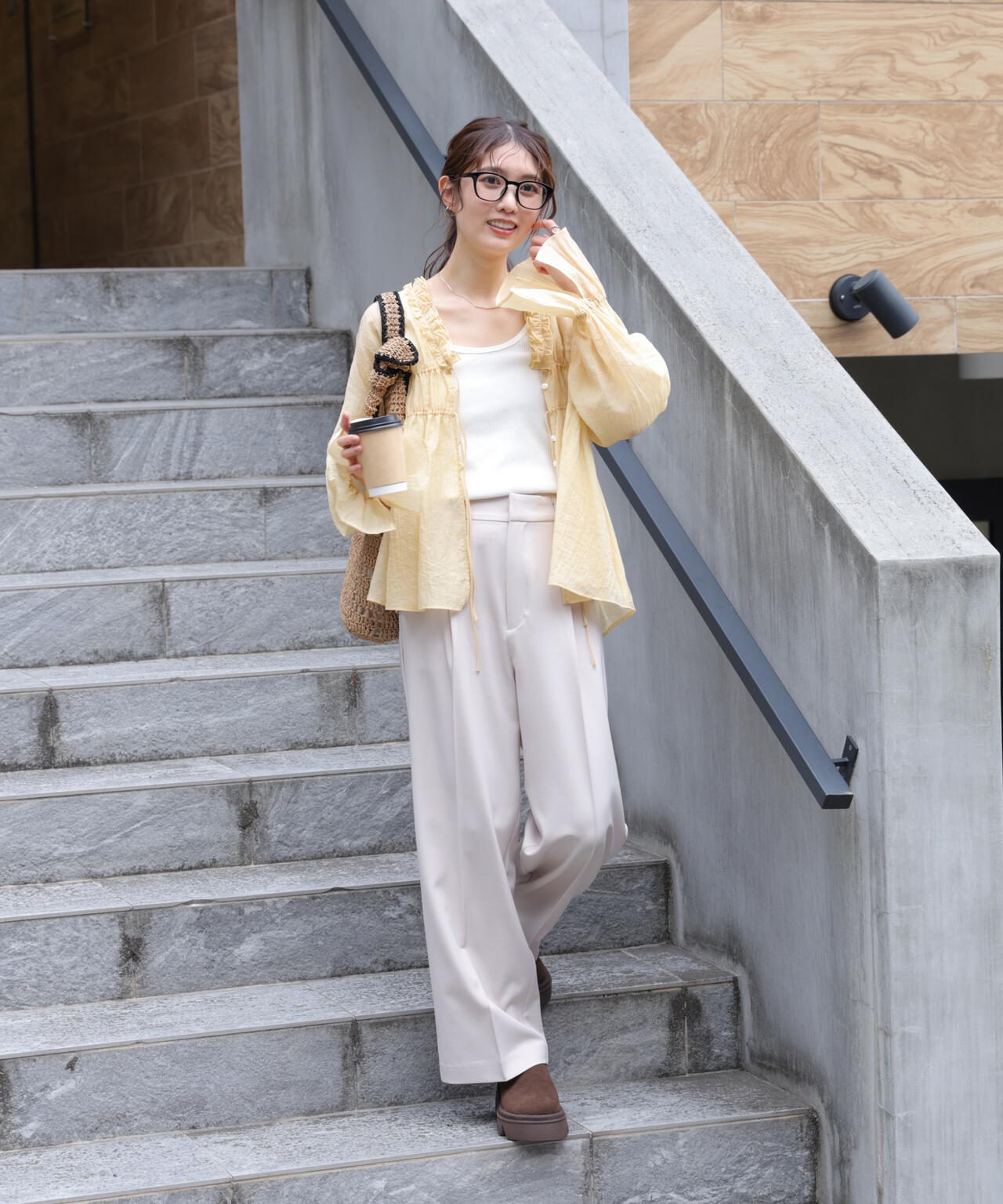 162cm 着用サイズ：M