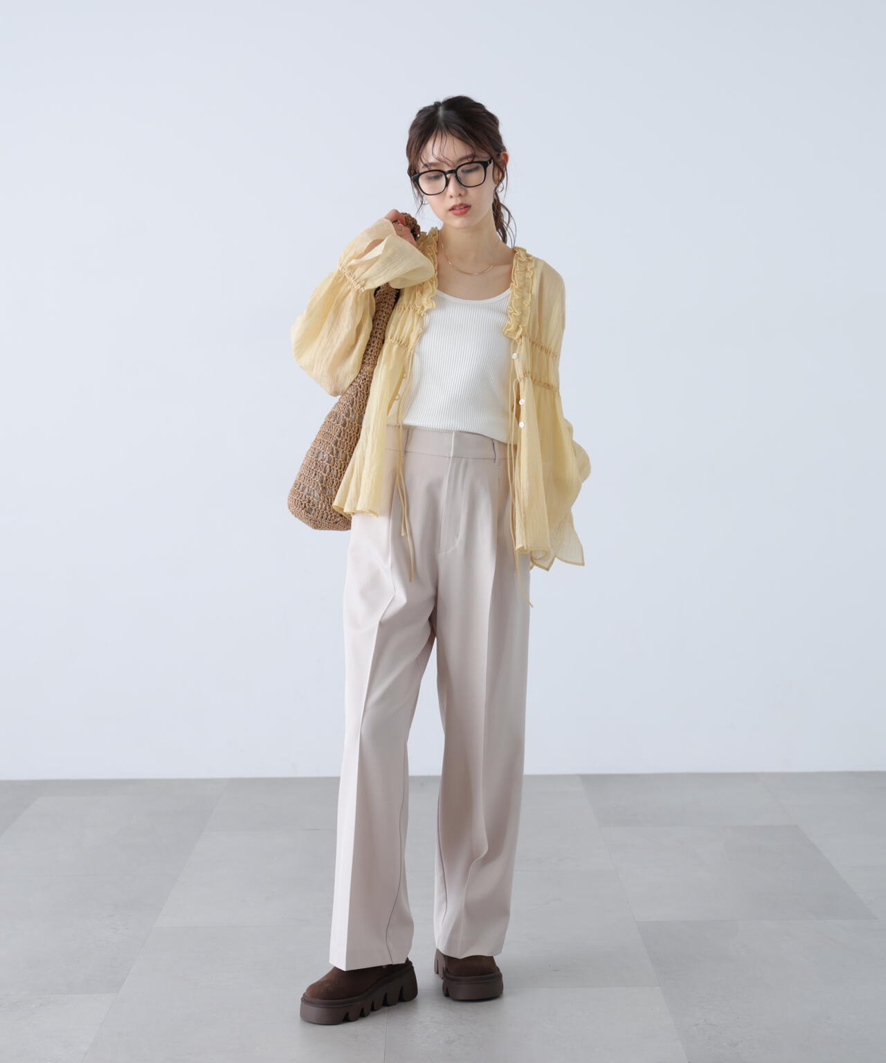 162cm 着用サイズ：M