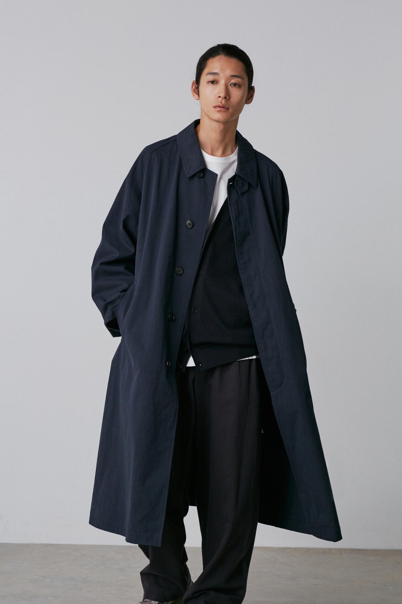 Ｙ / ORGANIC COTTON TWILL COAT