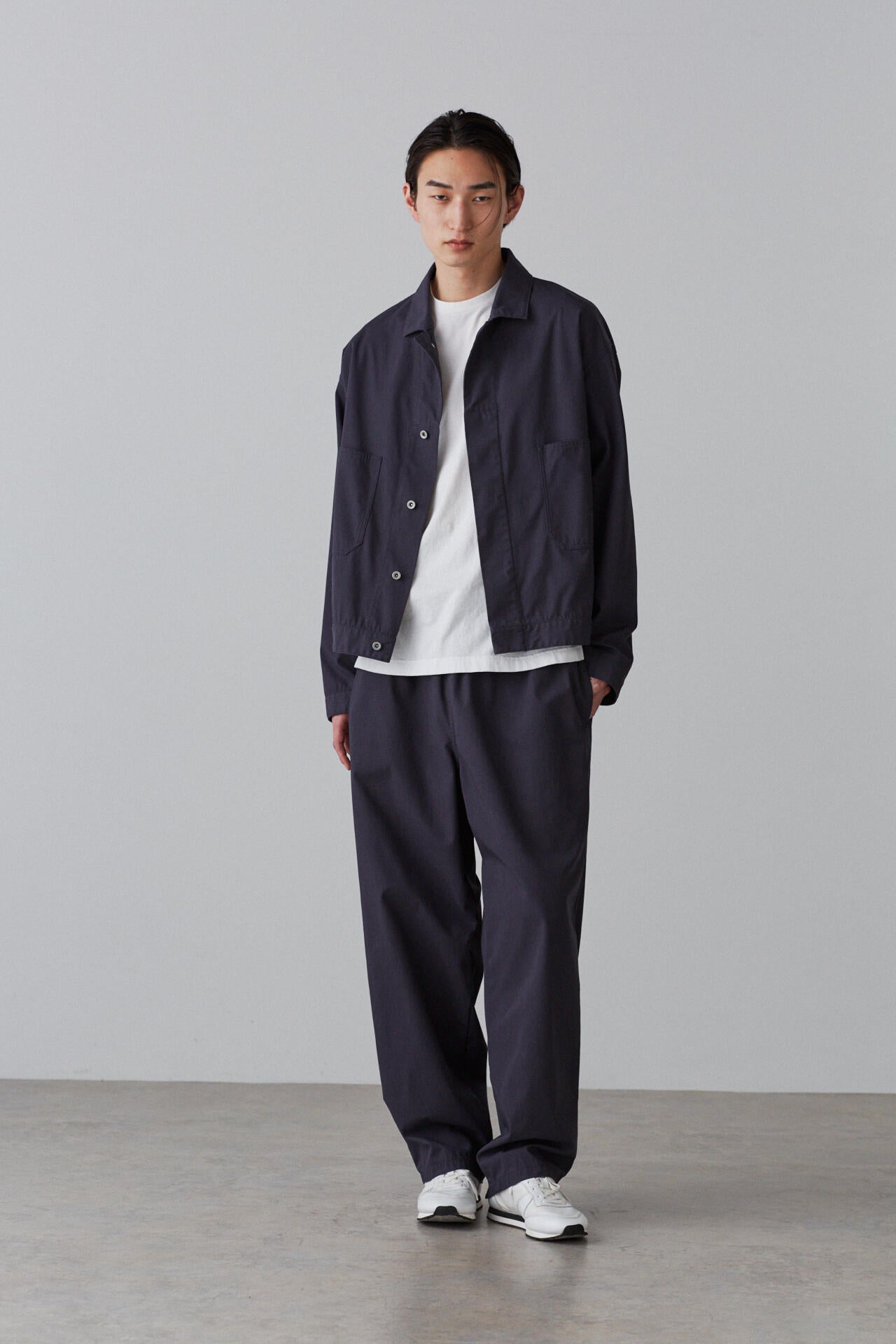 Y / ORGANIC COTTON RECYCLE POLYESTER TWILL BLOUSON