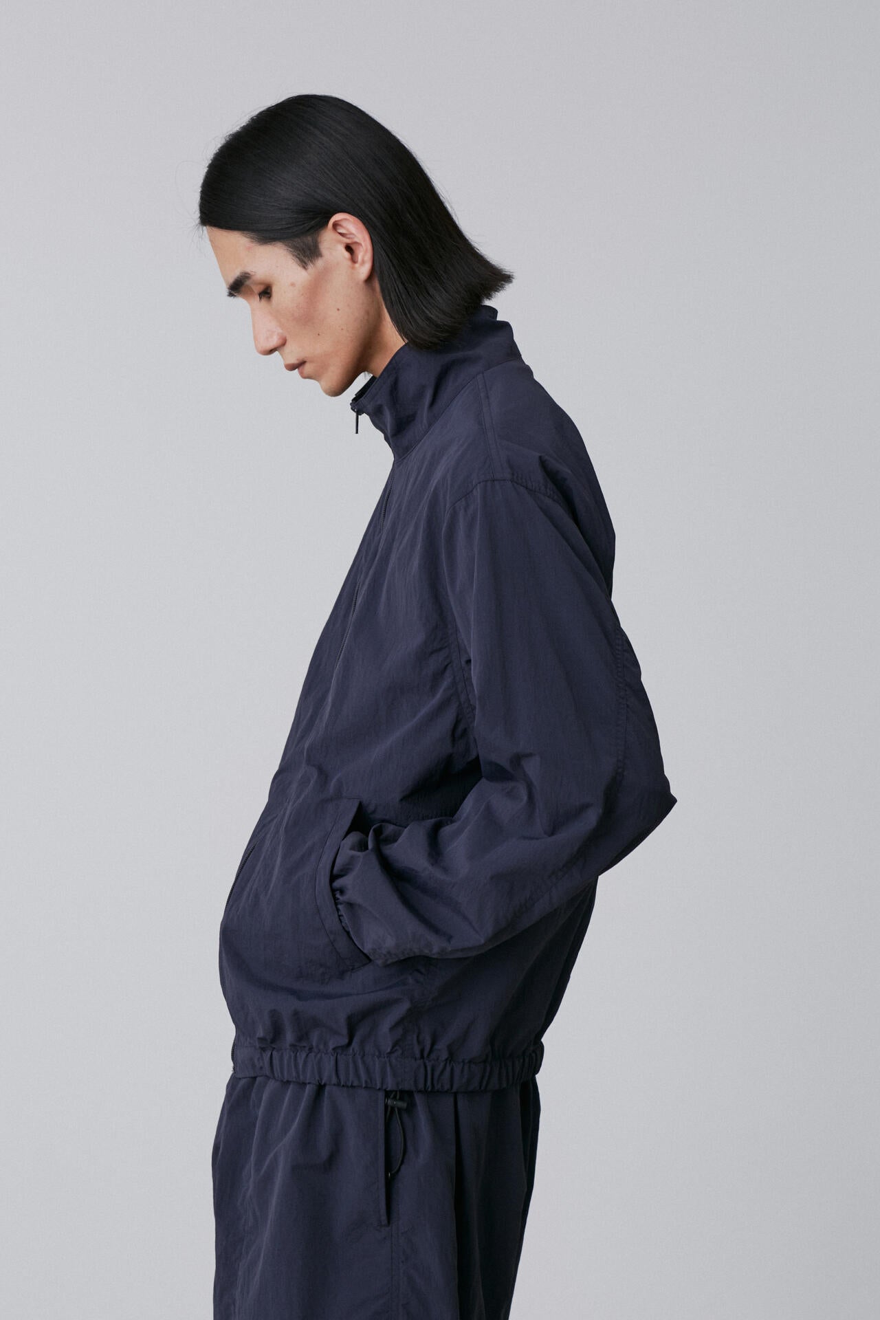 Ｙ / RECYCLE NYLON MIX TAFFETA BLOUSON