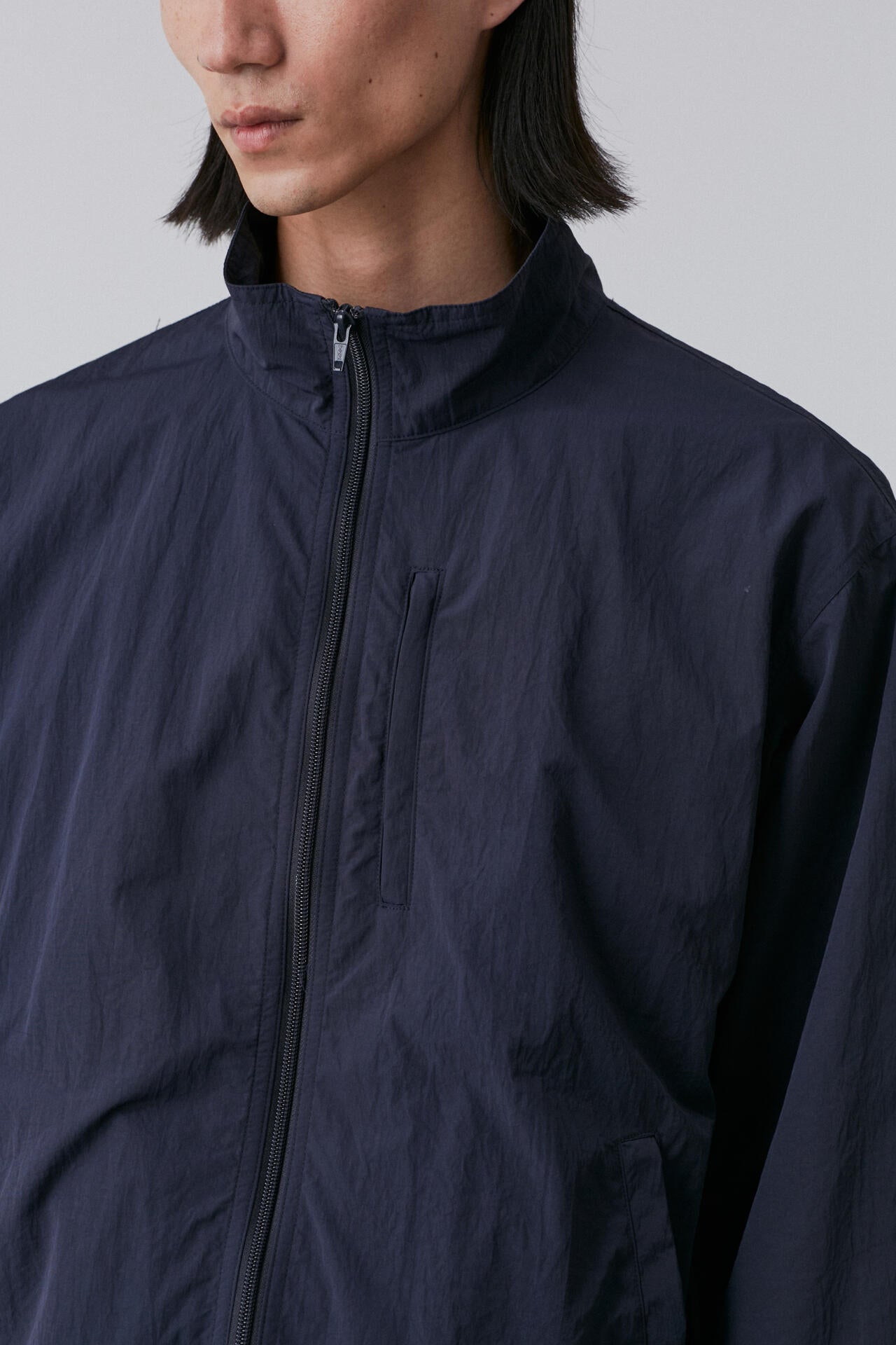 Ｙ / RECYCLE NYLON MIX TAFFETA BLOUSON