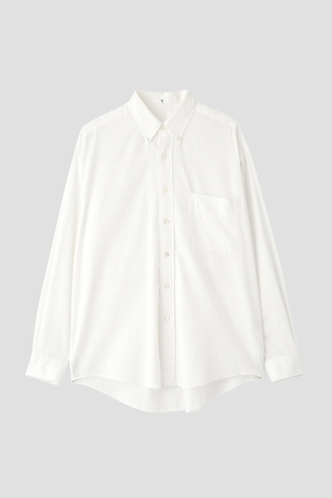 Ｙ / ORGANIC COTTON WASHER SATIN SHIRT