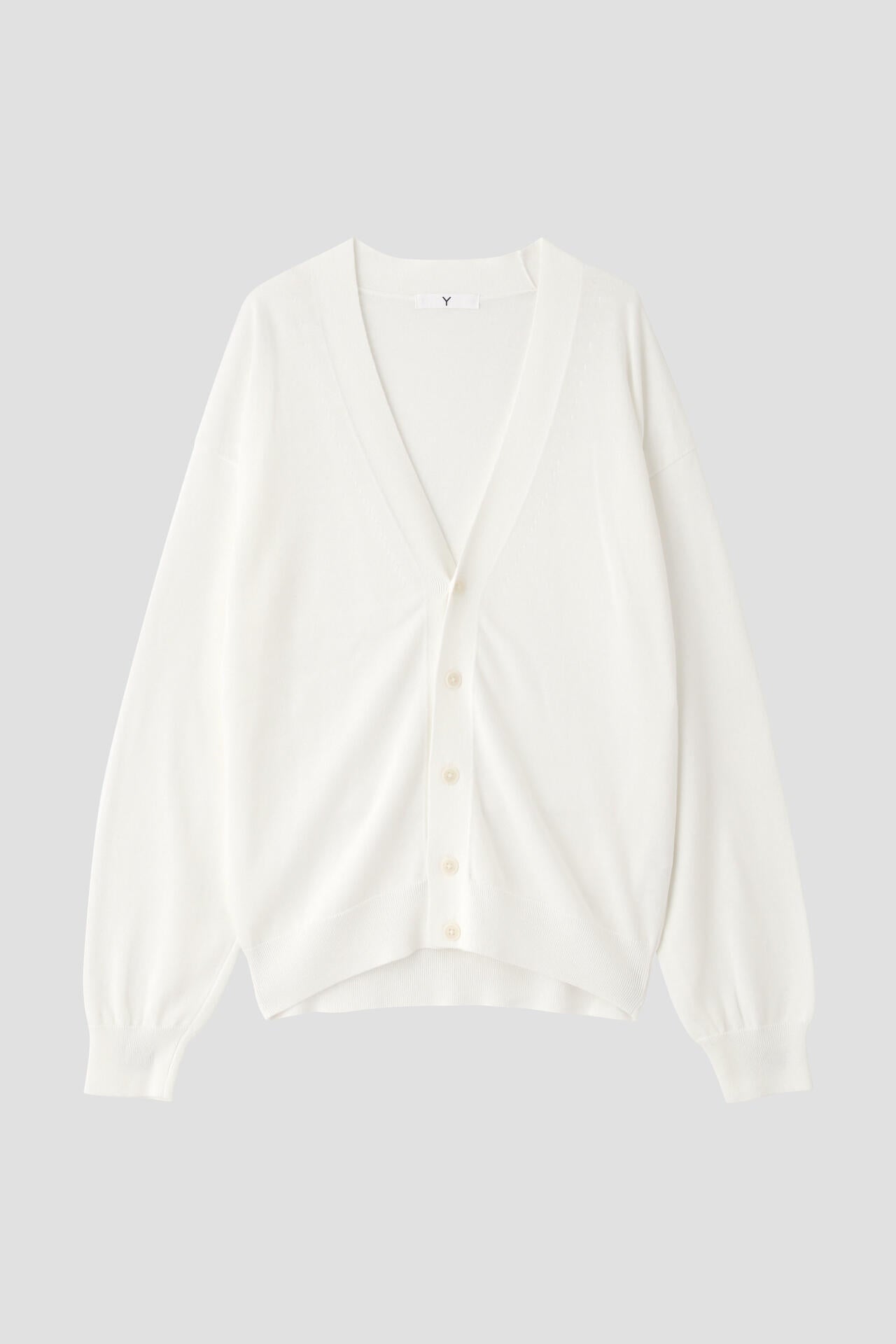 Ｙ /  ORGANIC COTTON KNIT CARDIGAN