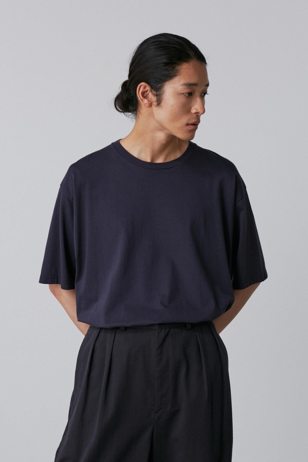Ｙ / ORGANIC COTTON JERSEY SHORT SLEEVE T‐SHIRT