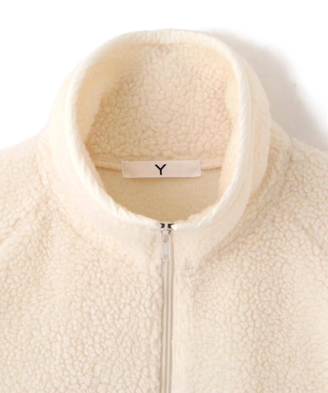 Ｙ / RECYCLE POLYESTER BOA BLOUSON
