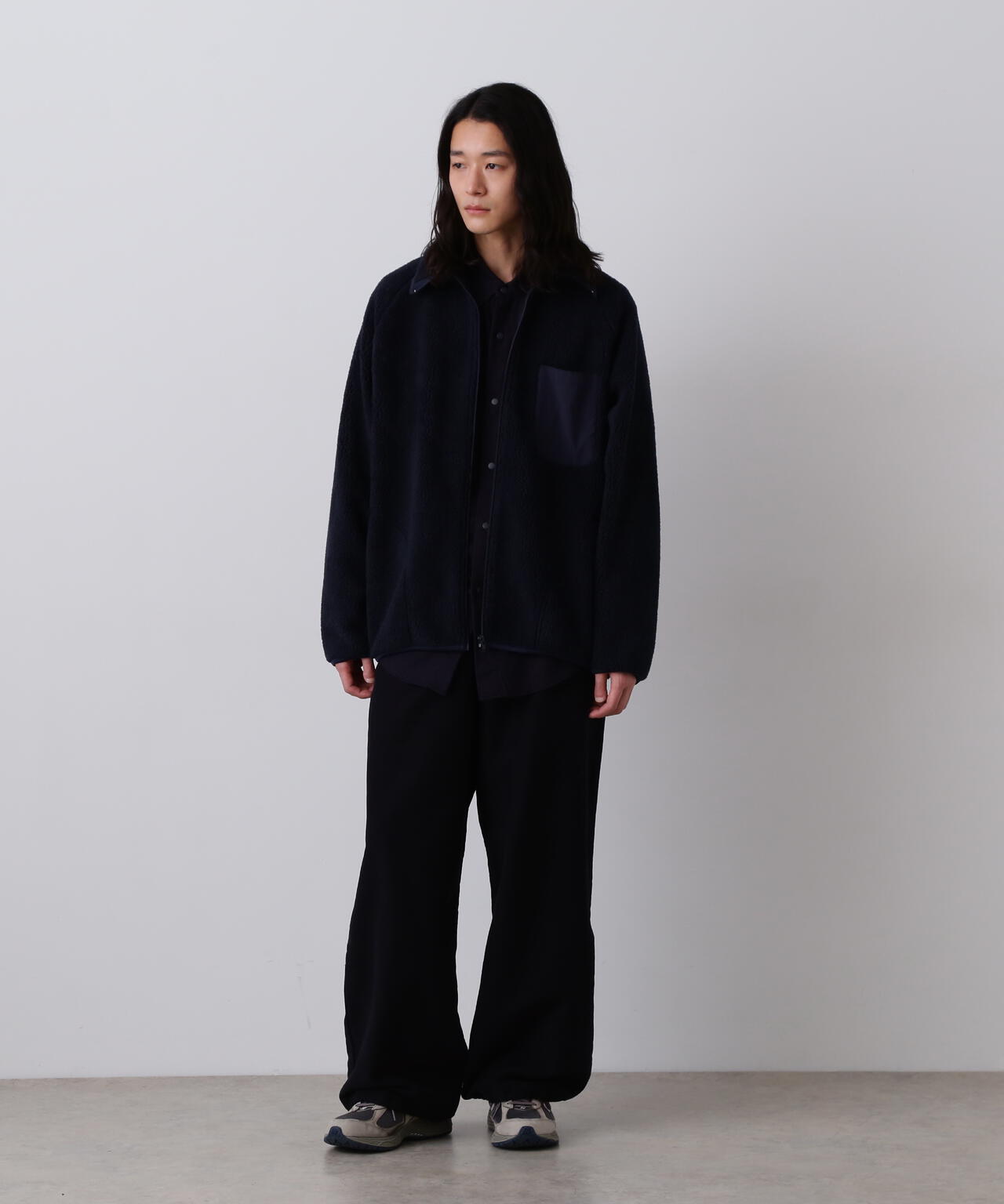 Ｙ / RECYCLE POLYESTER BOA BLOUSON
