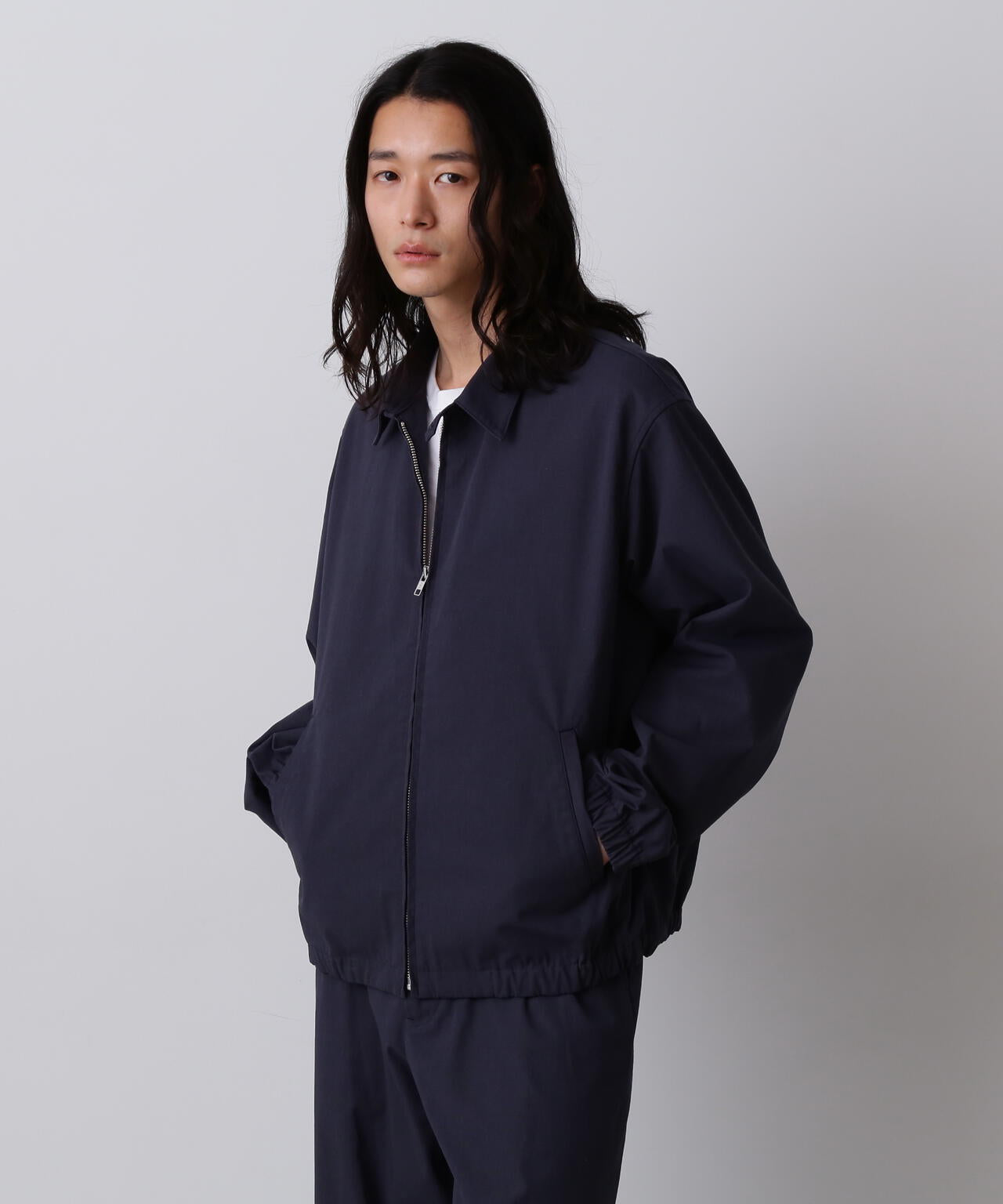 Ｙ / ORGANIC COTTON / RECYCLE POLYESTER TWILL BLOUSON