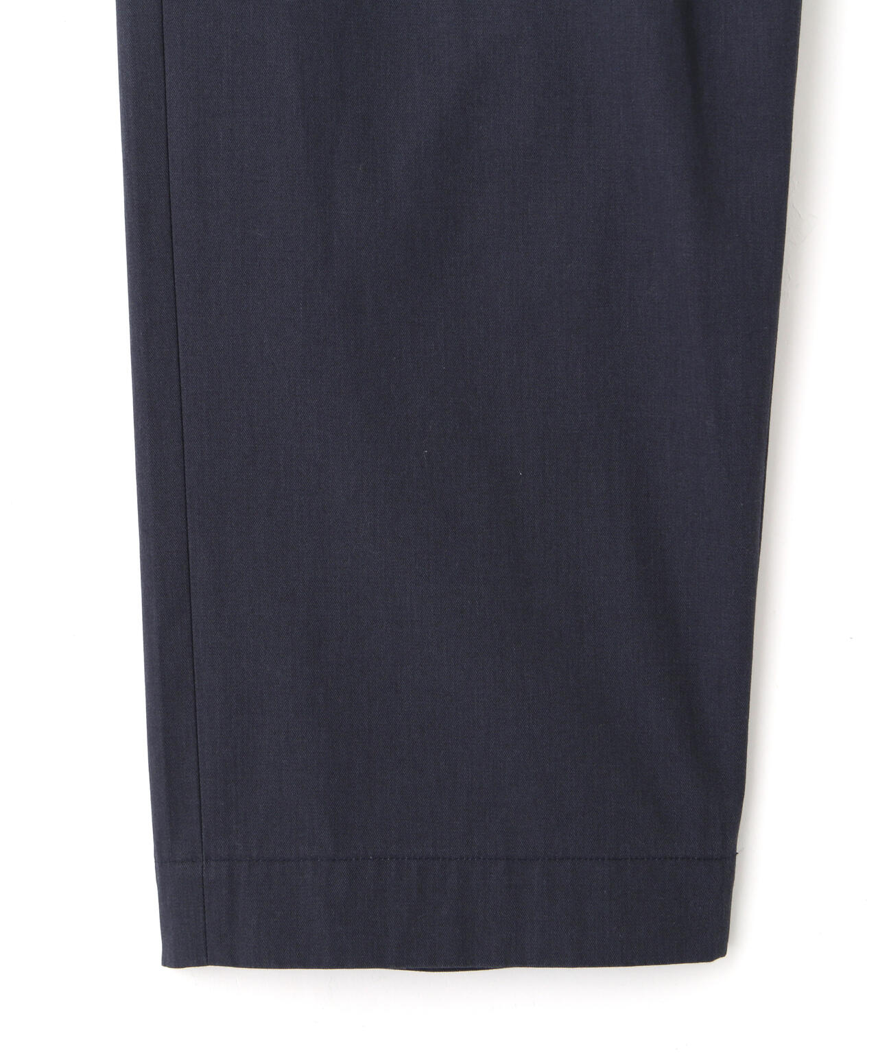 Ｙ / ORGANIC COTTON / RECYCLE POLYESTER TWILL ADJUSTER  TROUSERS