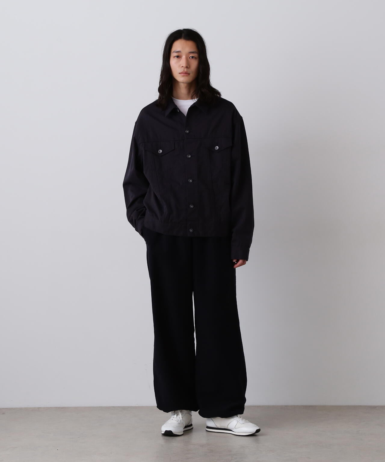 Ｙ / ORGANIC COTTON SOFT MOLESKIN TAPERED EASY TROUSERS