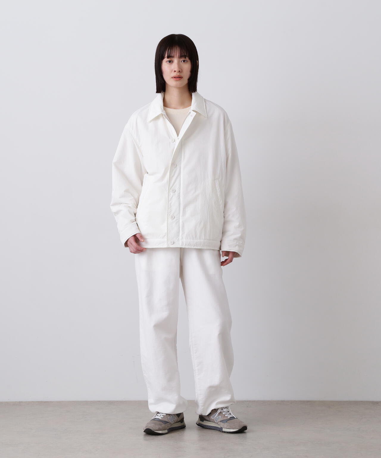 Ｙ / ORGANIC COTTON SOFT MOLESKIN EASY TROUSERS