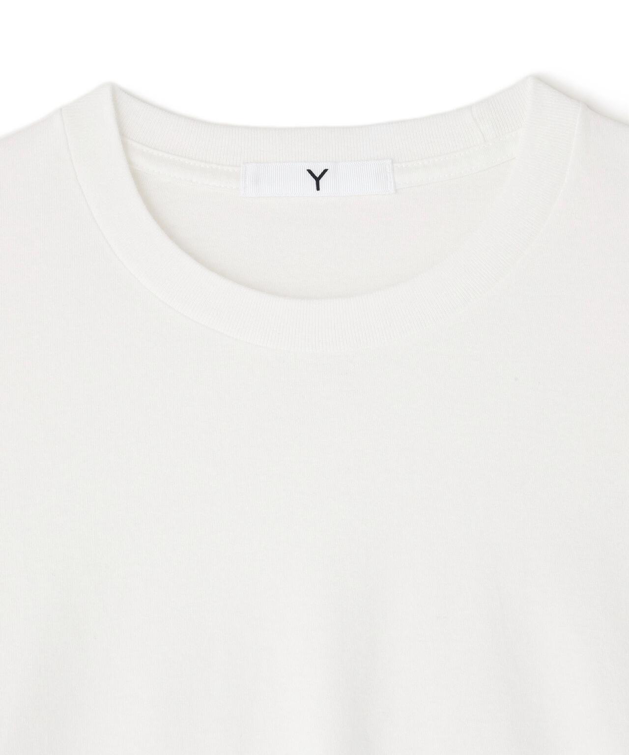 Ｙ / ORGANIC COTTON JERSEY LONG SLEEVE T‐SHIRT
