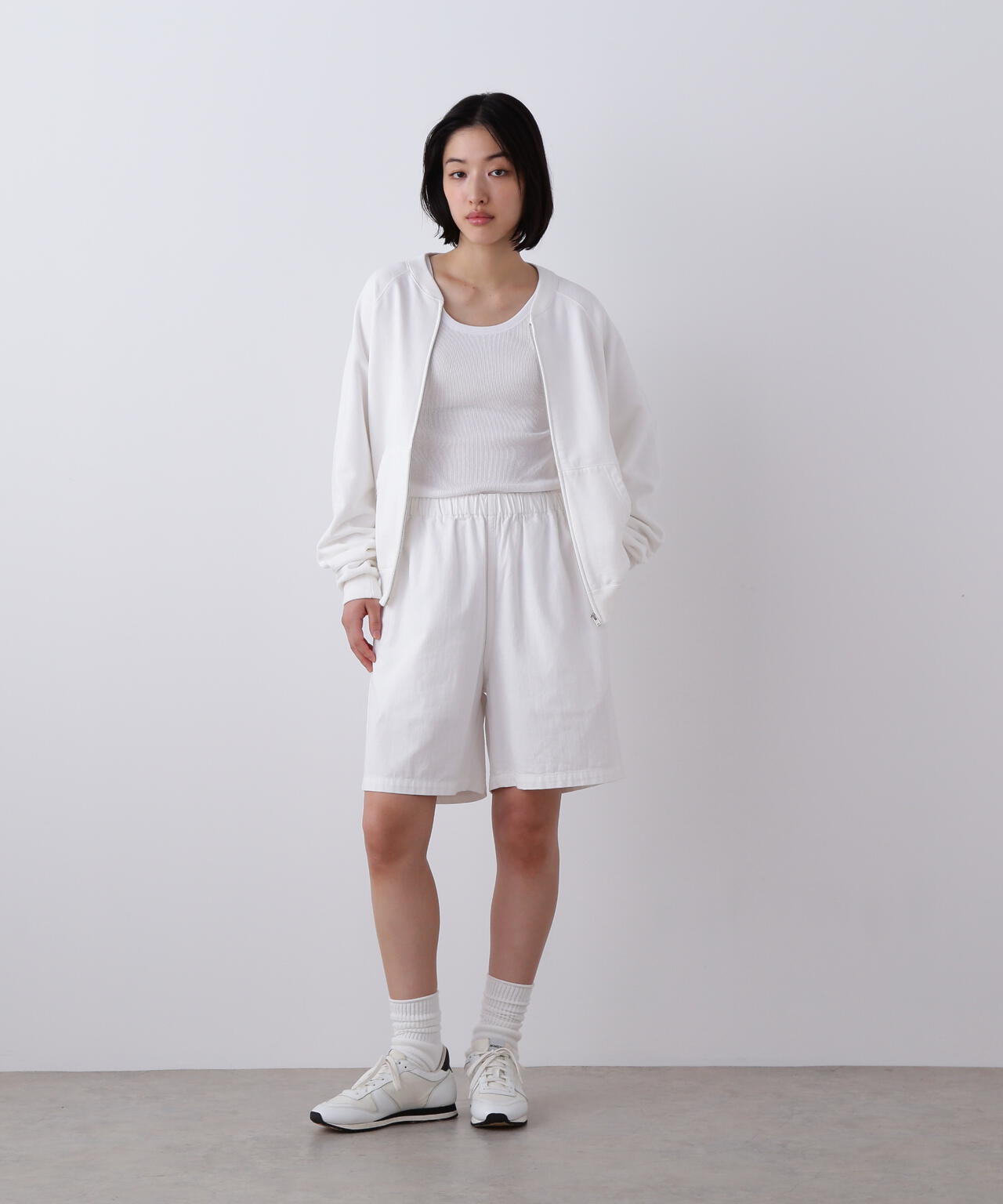 Ｙ / ORGANIC COTTON LIGHT DENIM SHORTS