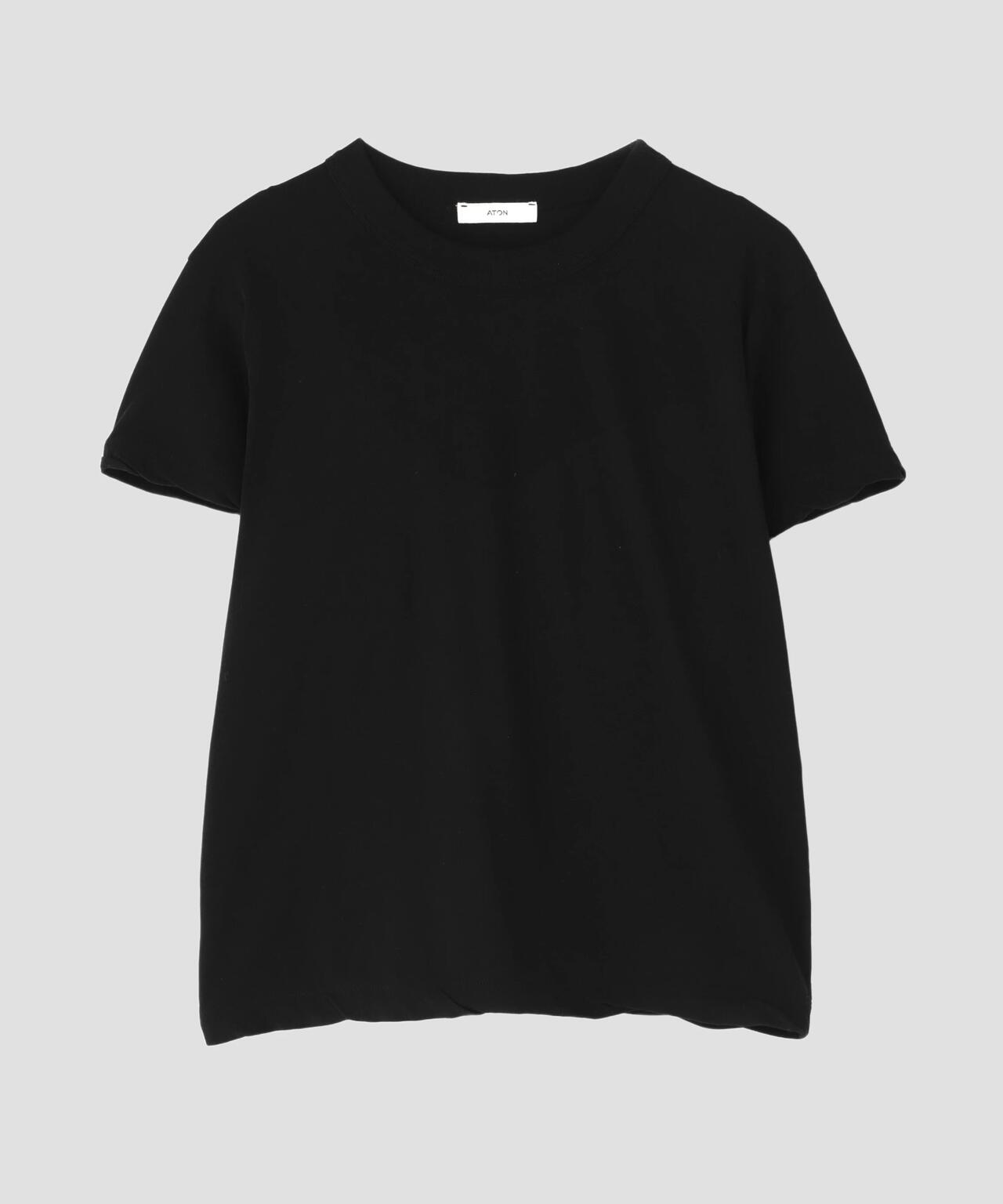 ATON / FRESCA SINGLE JERSEY TIGHT FIT T-SHIRT