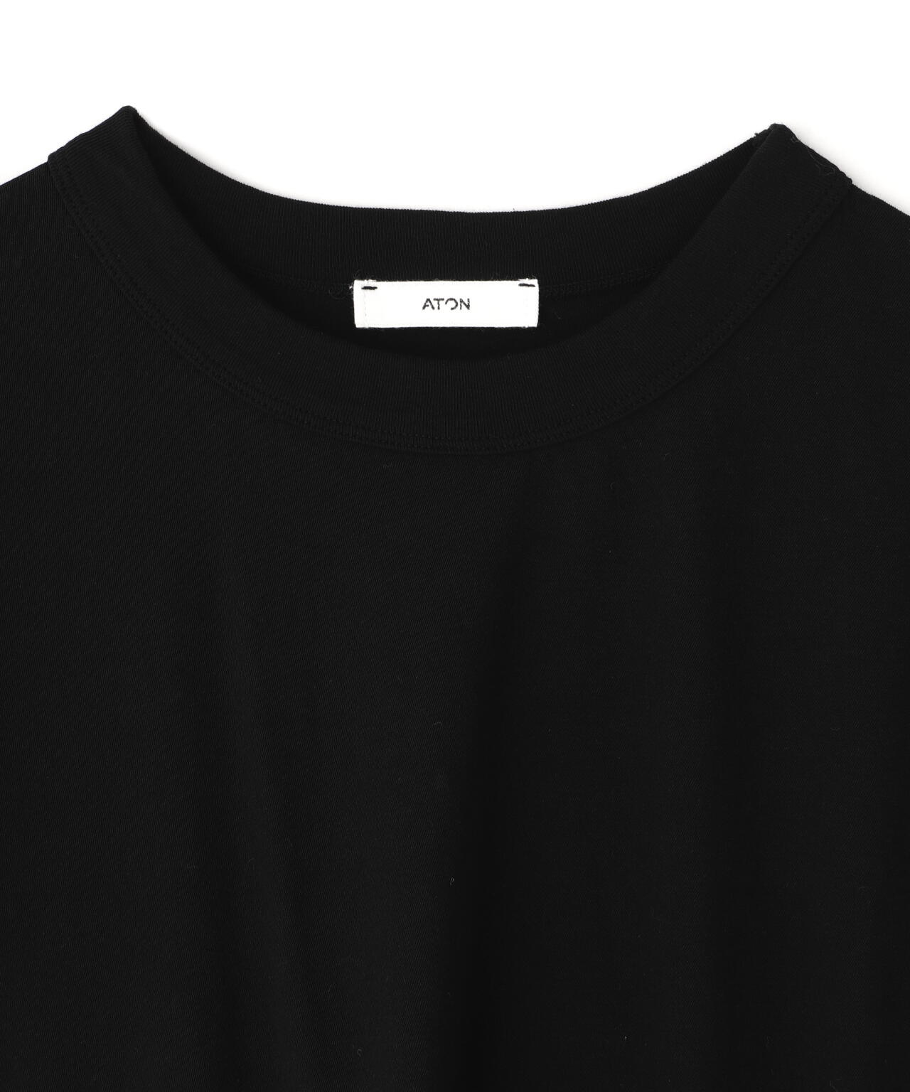 ATON / FRESCA SINGLE JERSEY TIGHT FIT T-SHIRT