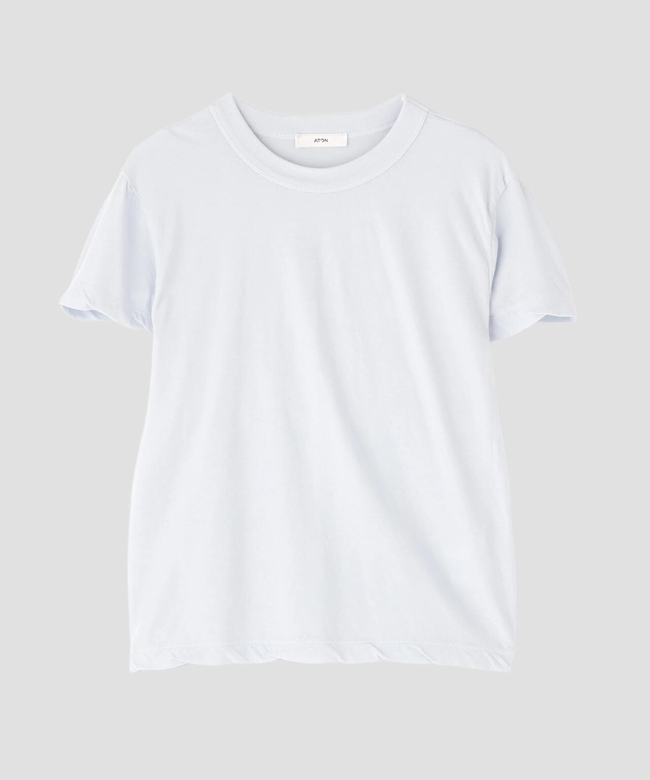 ATON / FRESCA SINGLE JERSEY TIGHT FIT T-SHIRT