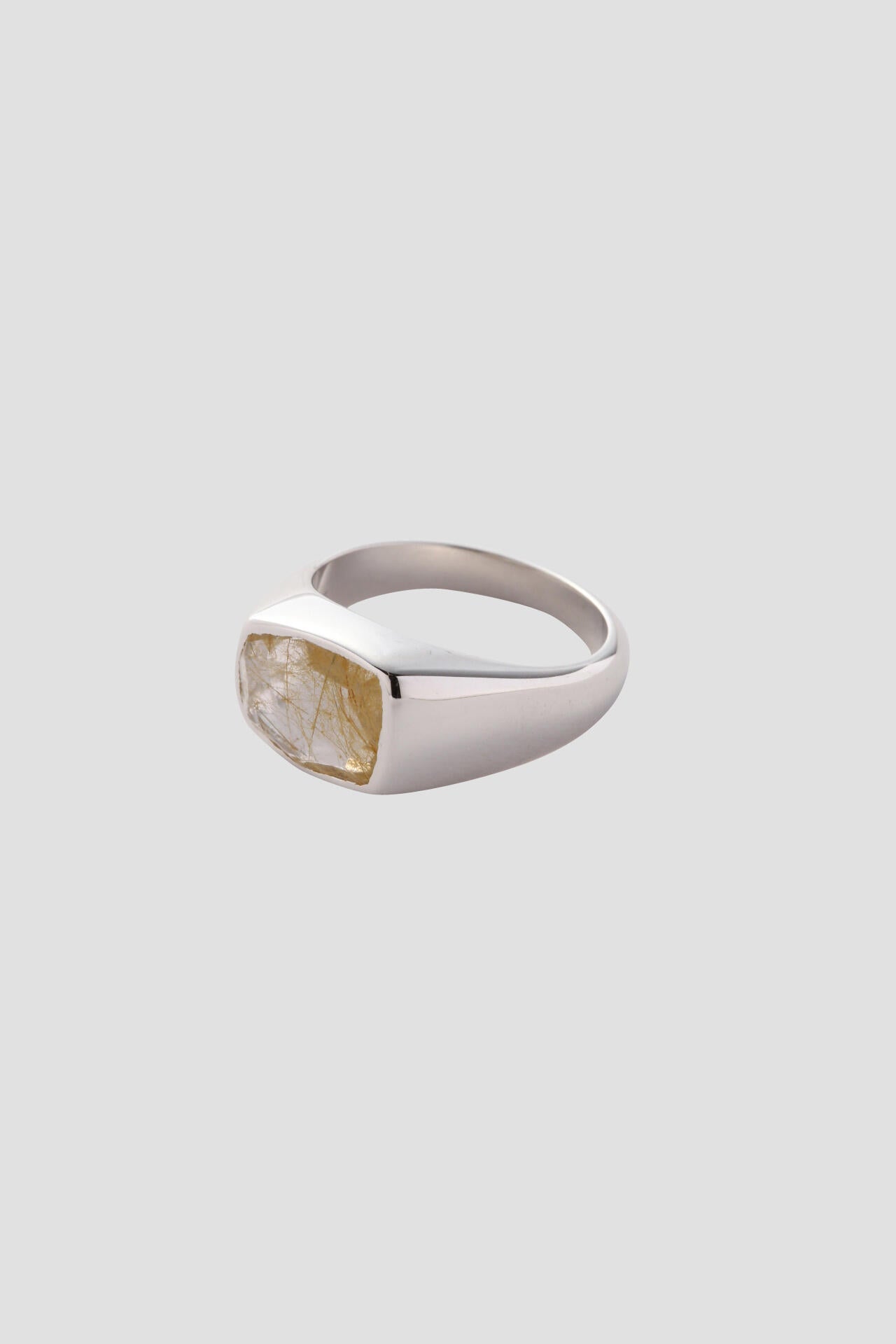 MARIHA / Organic Gems リング ゴールドルチルクォーツ SV