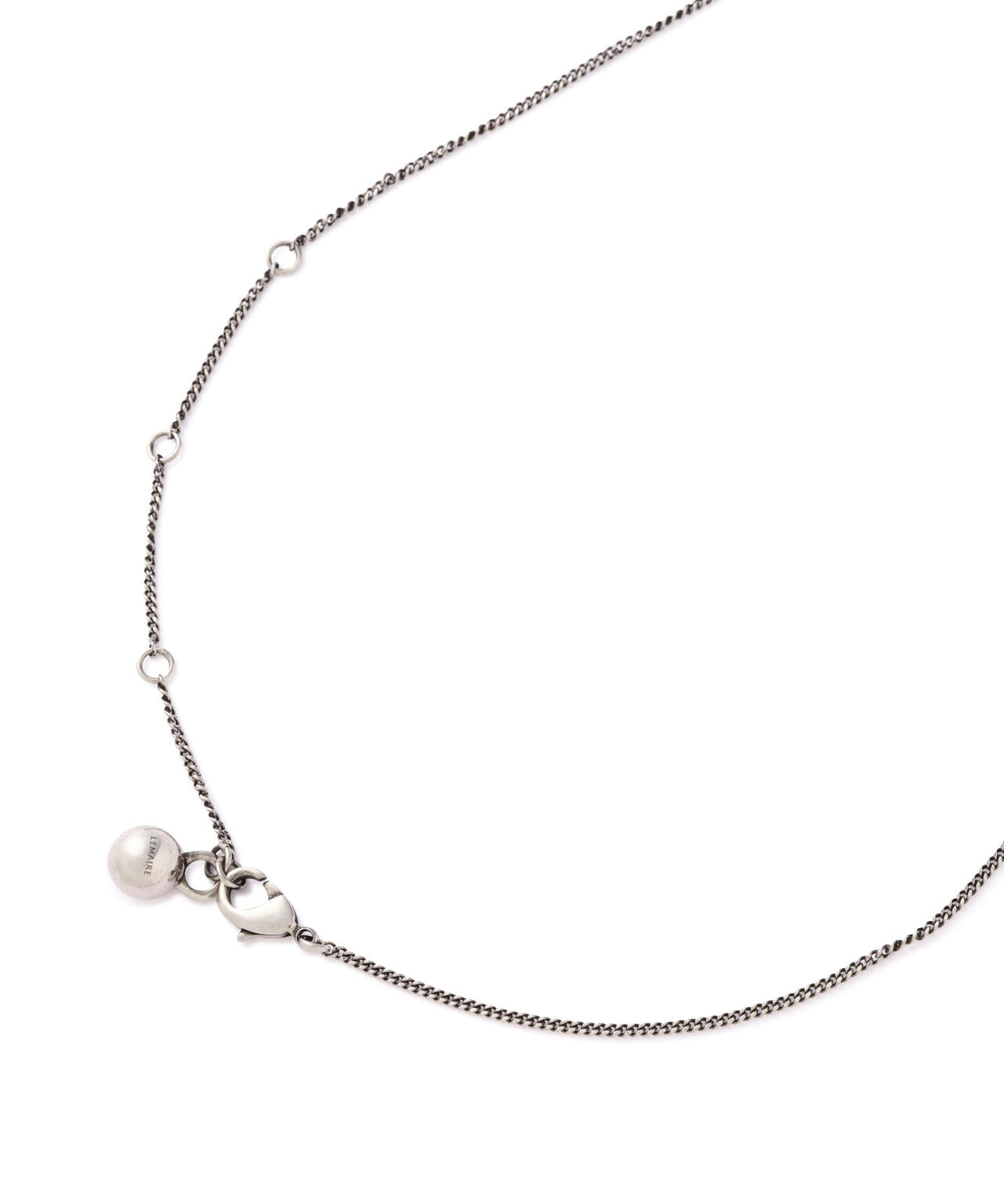 LEMAIRE / CAT EYE PENDANT NECKLACE