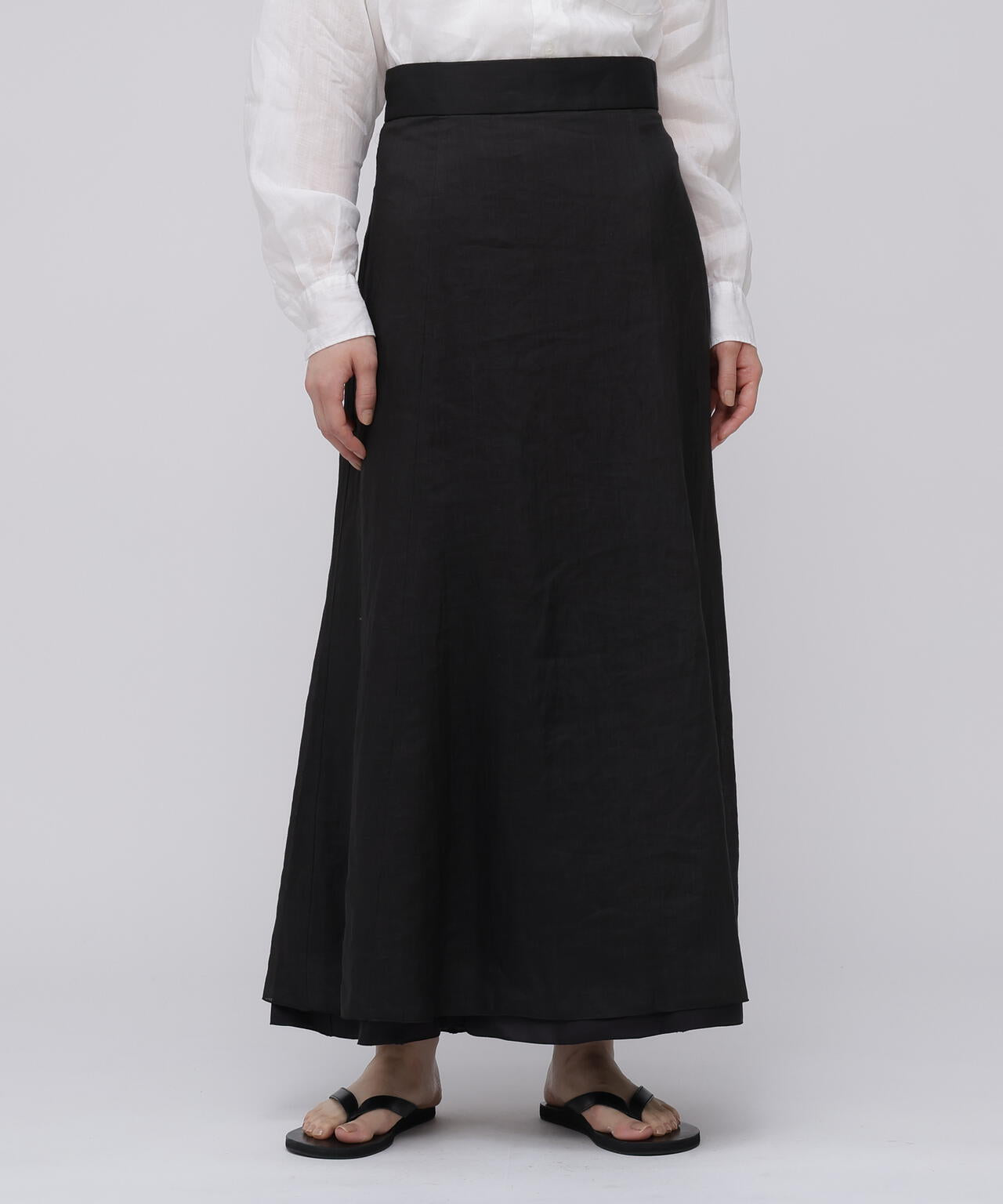 YLEVE / ROYAL RAMIE BROAD SKIRT