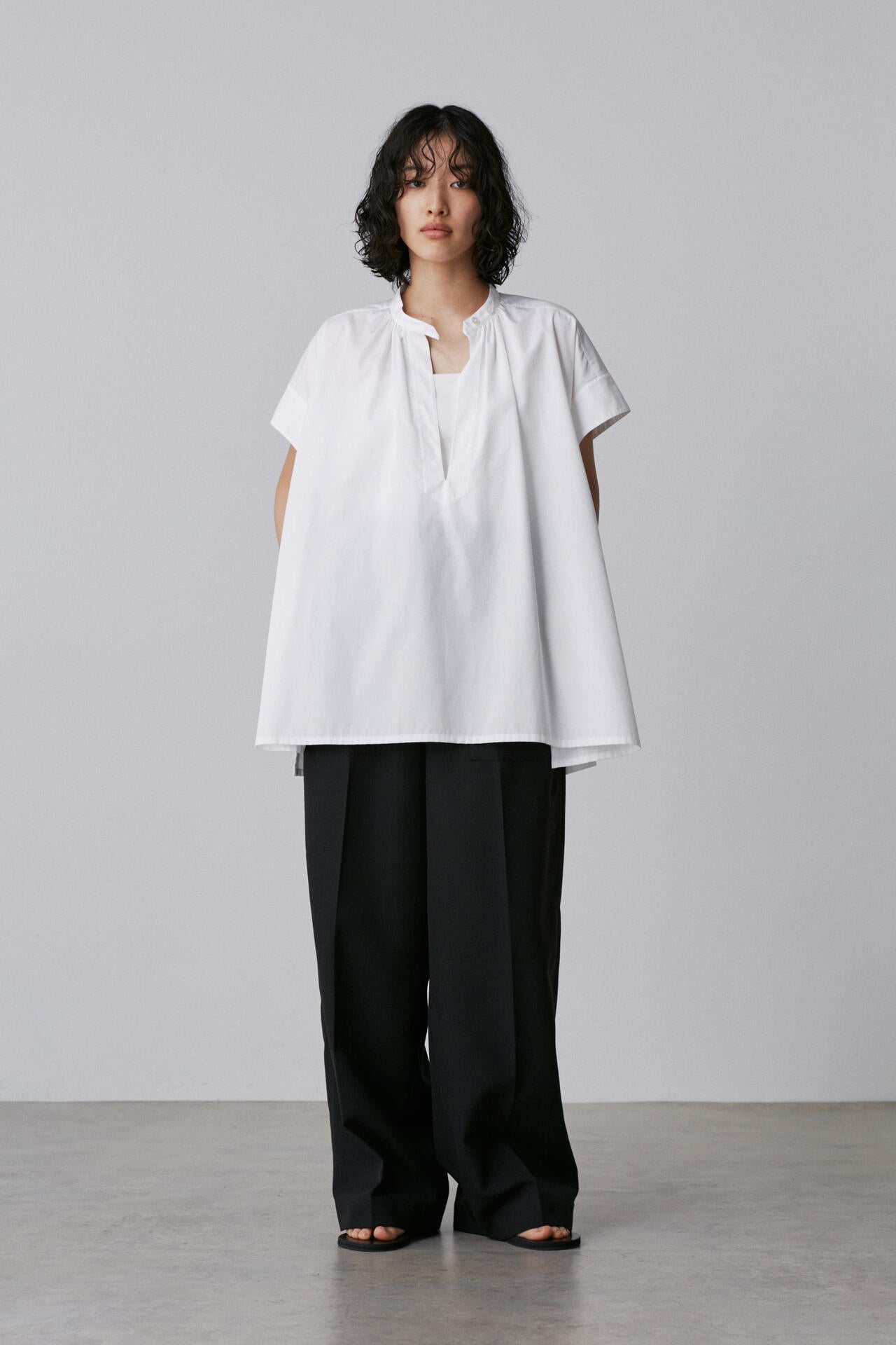 YLEVE / RECYCLE POLYESTER TROUSERS
