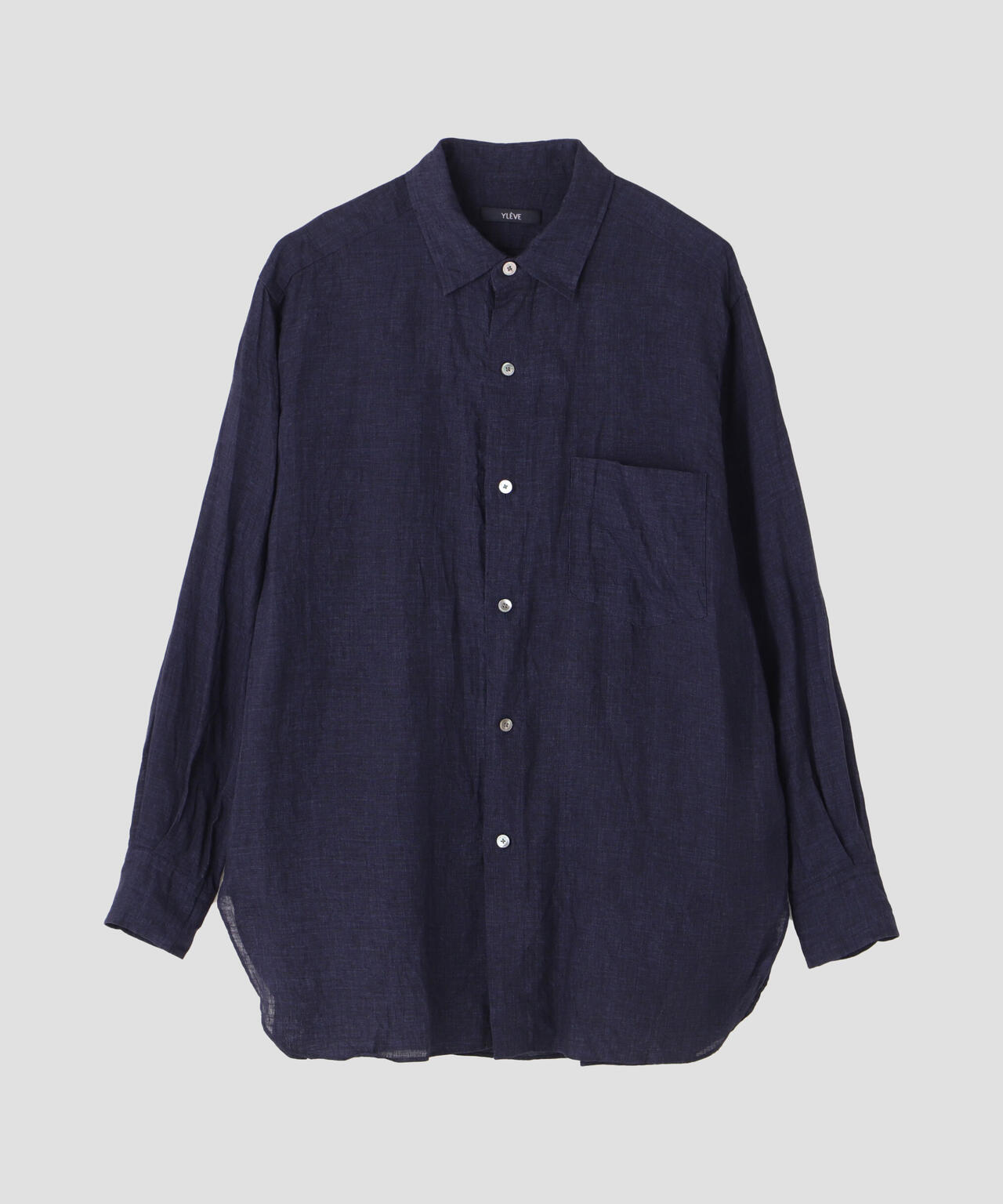 YLEVE / LINEN POPLIN SHIRT
