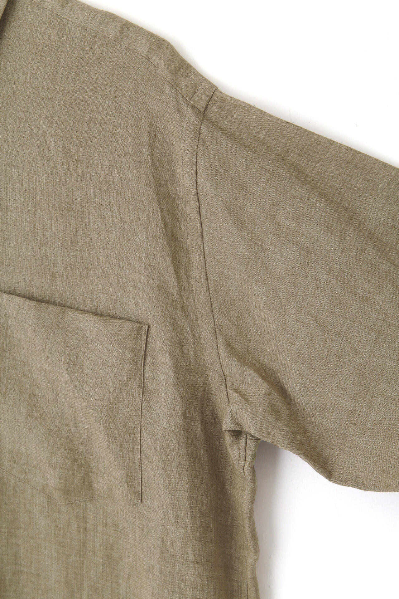 YLEVE / LINEN POPLIN SHIRT