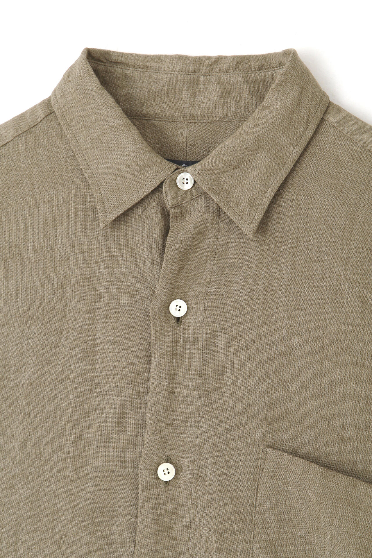 YLEVE / LINEN POPLIN SHIRT