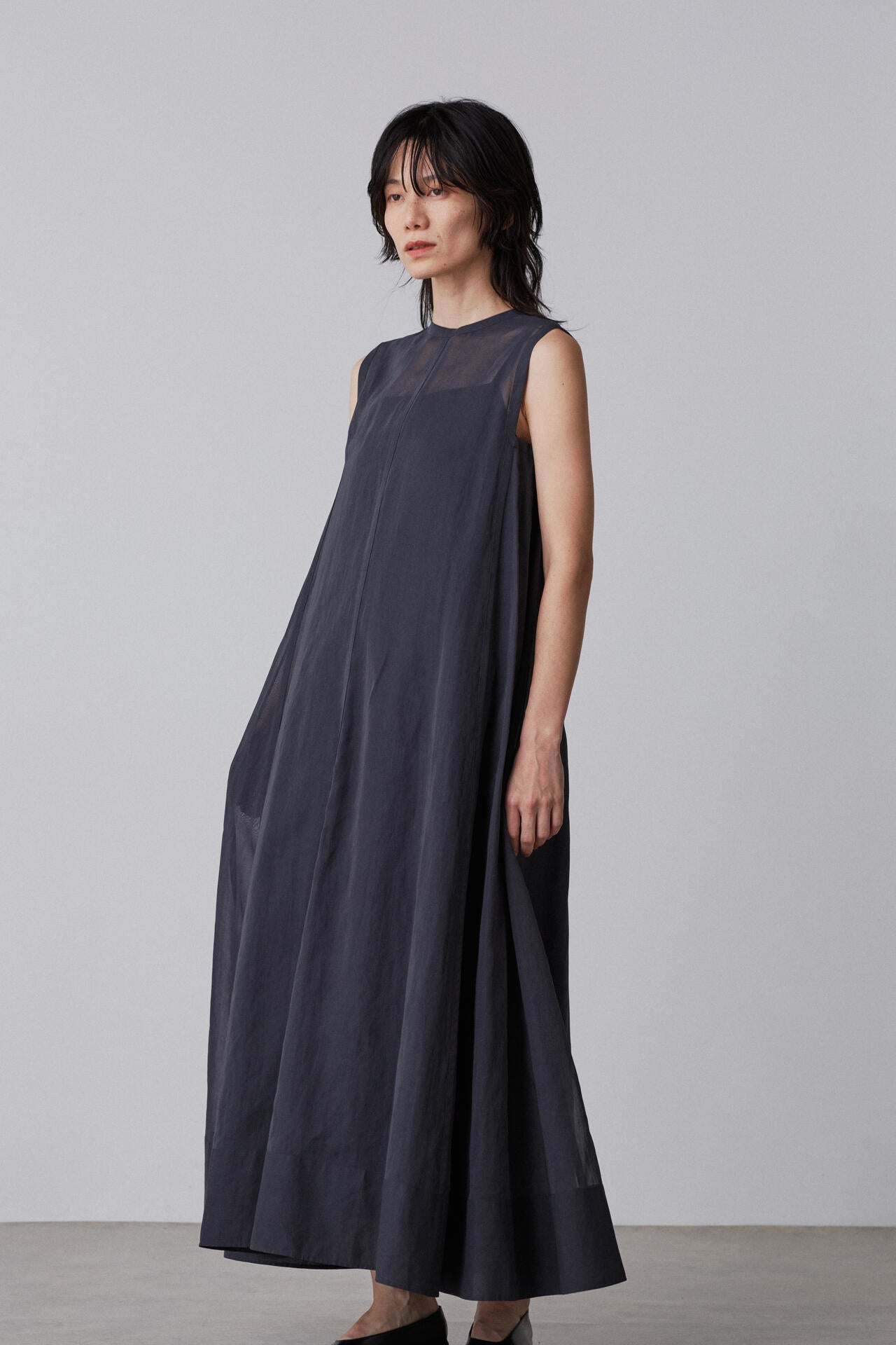 [別注] YLEVE / GAS SINGEING COTTON BOIL ORGANDY ONE PIECE