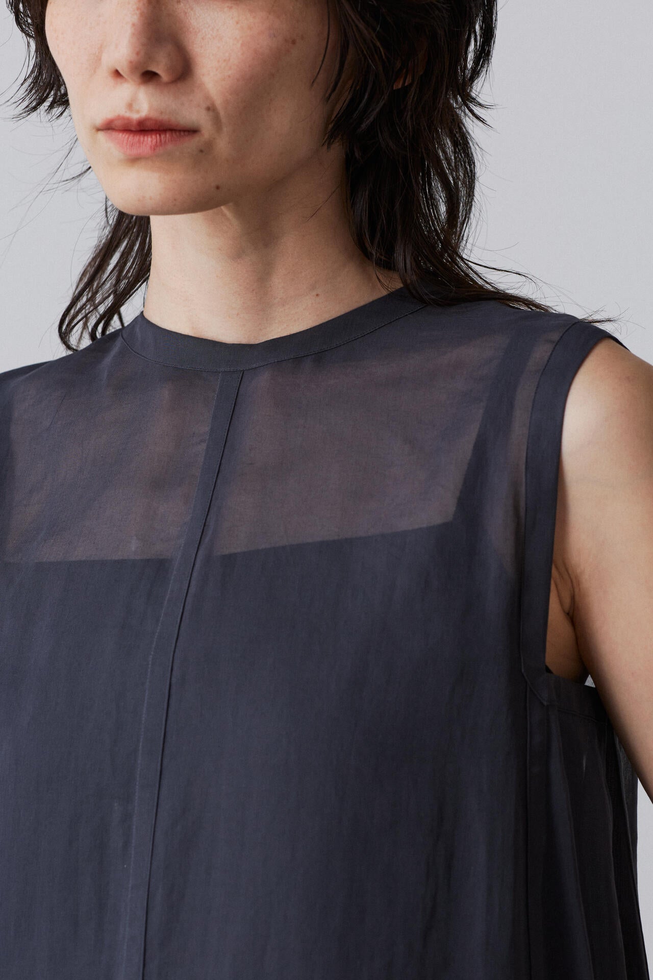 [別注] YLEVE / GAS SINGEING COTTON BOIL ORGANDY ONE PIECE