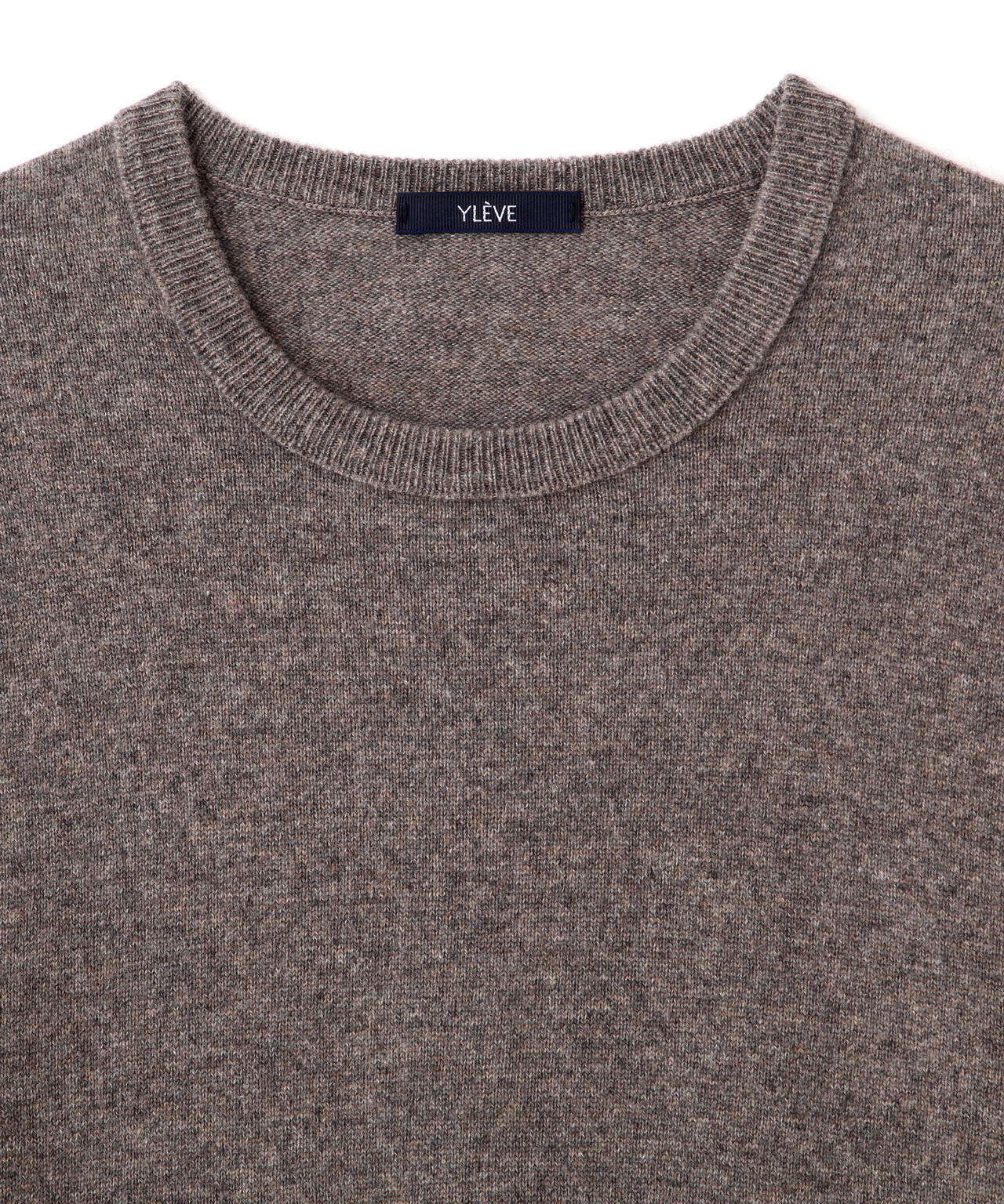 YLEVE / CASHMERE KNIT T‐SHIRT