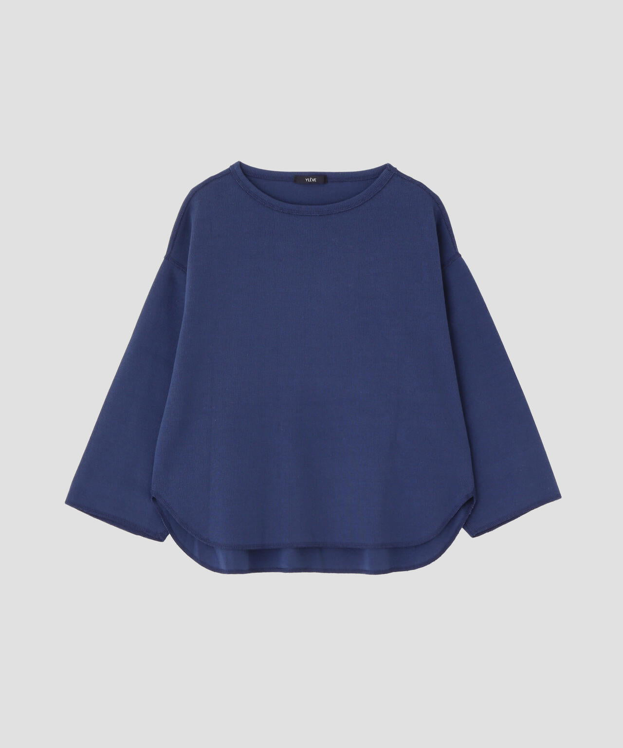YLEVE / COTTON RIB PULL OVER