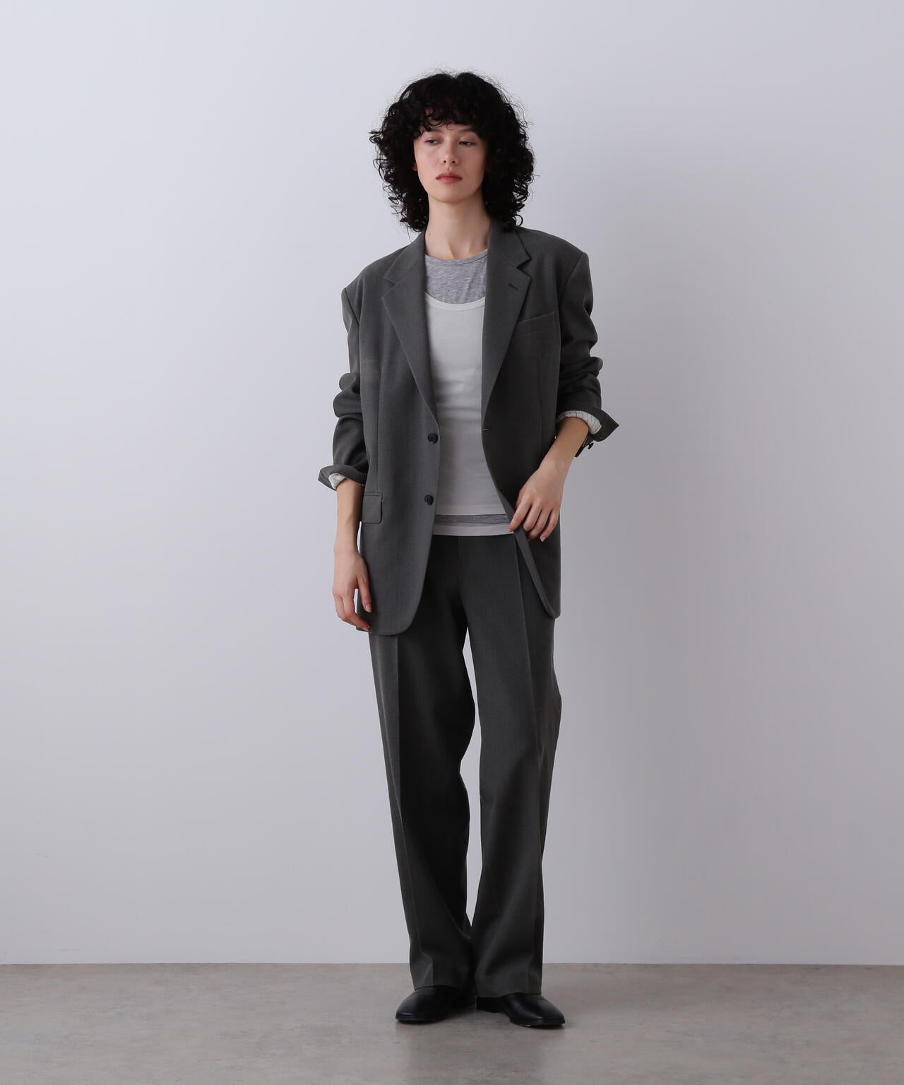 YLEVE / VINTAGE PIGMENTDYE WOOL JACKET