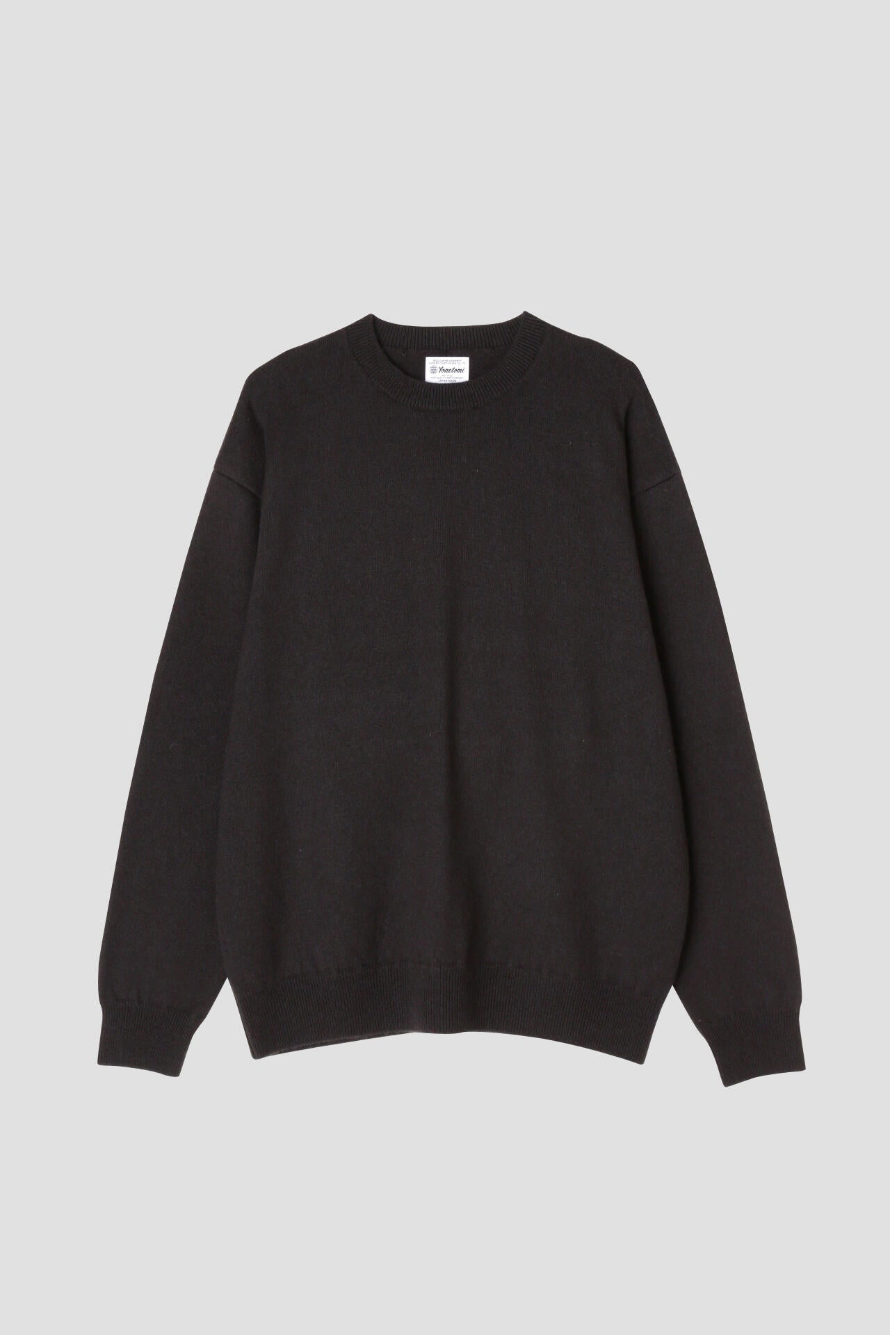 ［別注］Yonetomi / NEW BASIC CASHMERE KNIT P/O