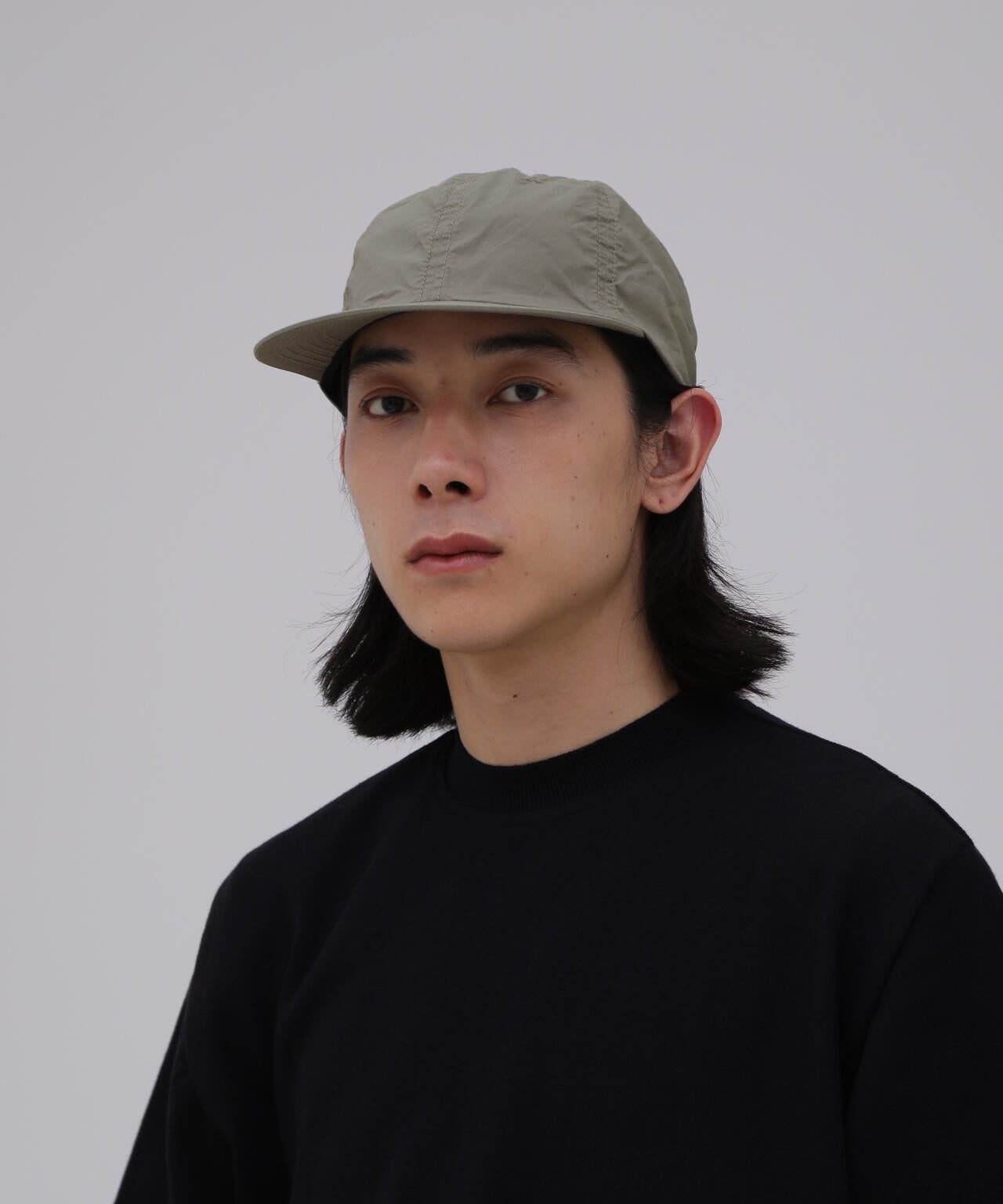 KIJIMA TAKAYUKI / COTTON SILK ELASTIC BACK 6PANEL CAP