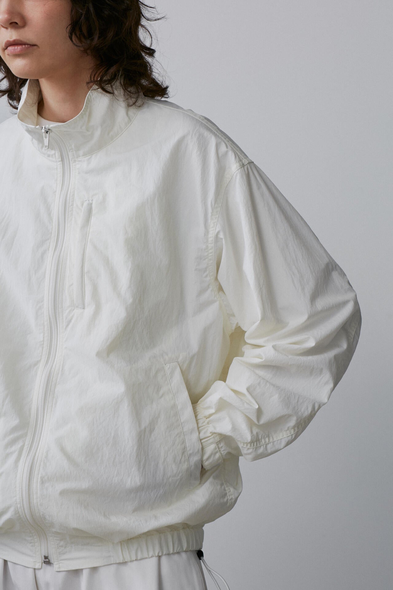 Ｙ / RECYCLE NYLON MIX TAFFETA BZ