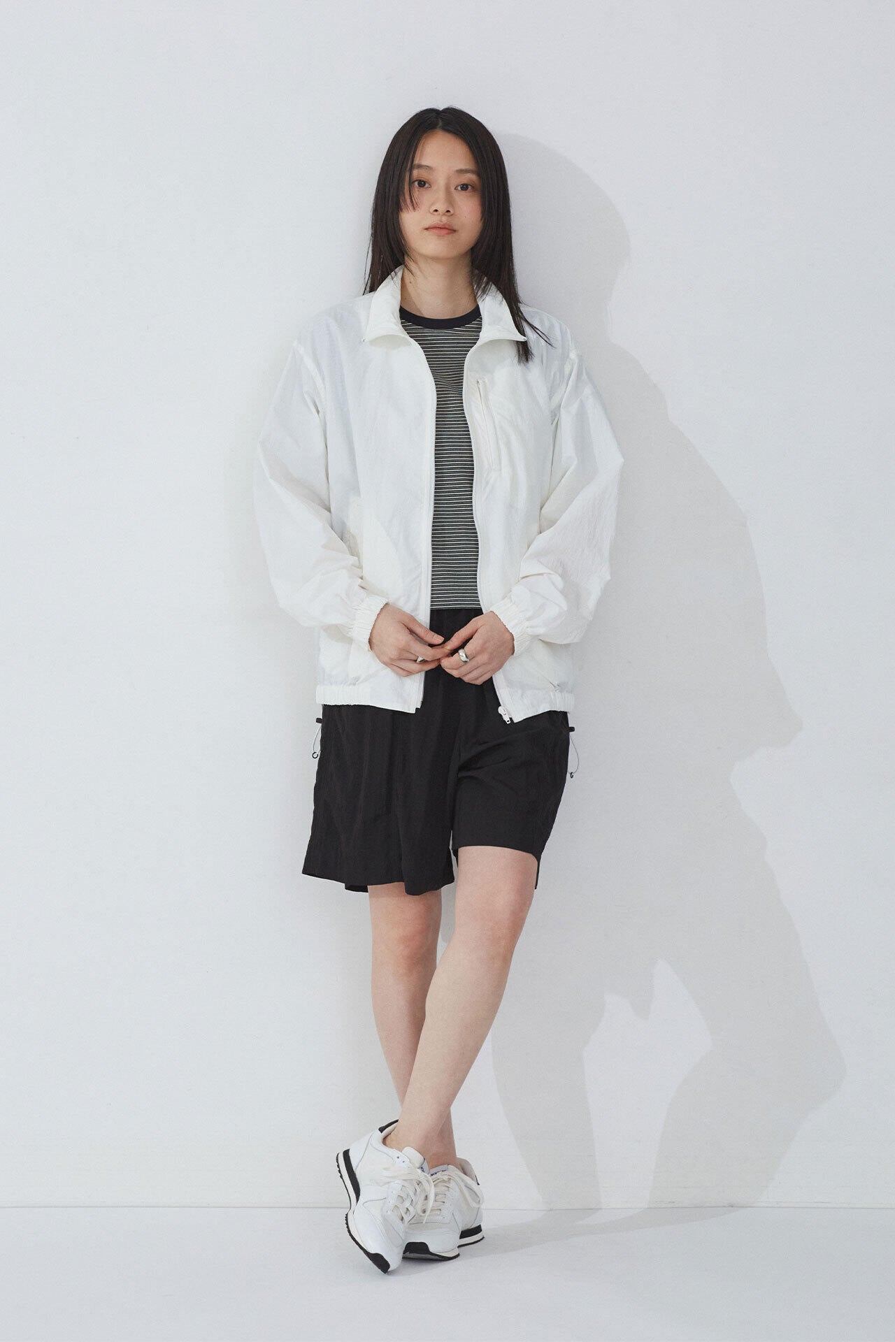 Ｙ / RECYCLE NYLON MIX TAFFETA BZ
