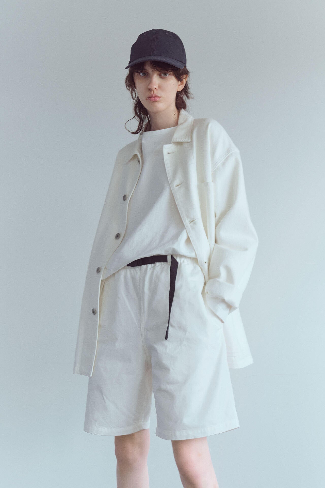 Ｙ / ORGANIC COTTON CHINO SHORTS