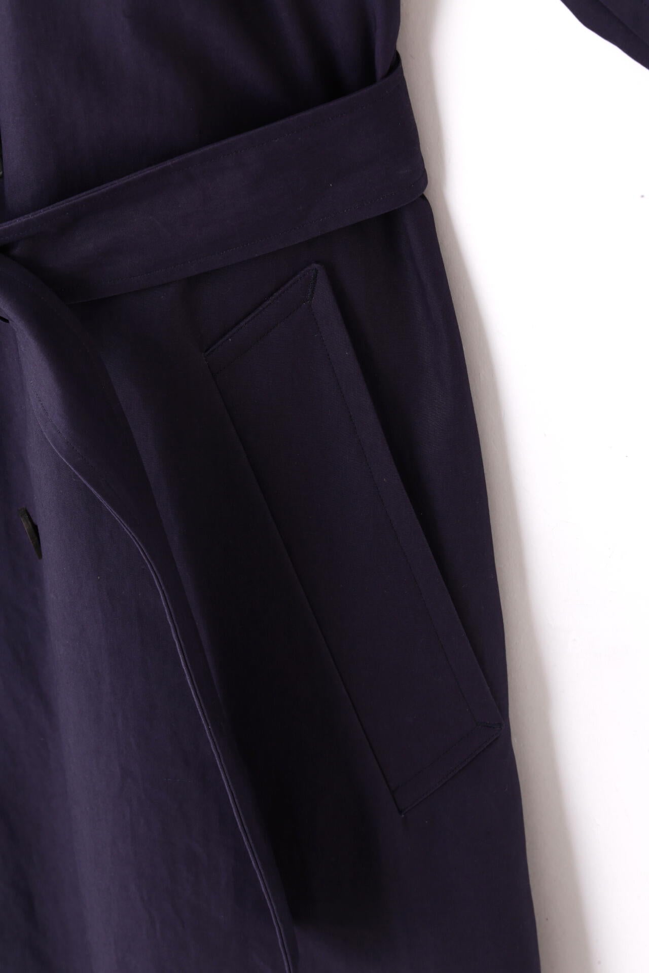 YLEVE / HIGHDENSITY COTTON BROAD LINER COAT