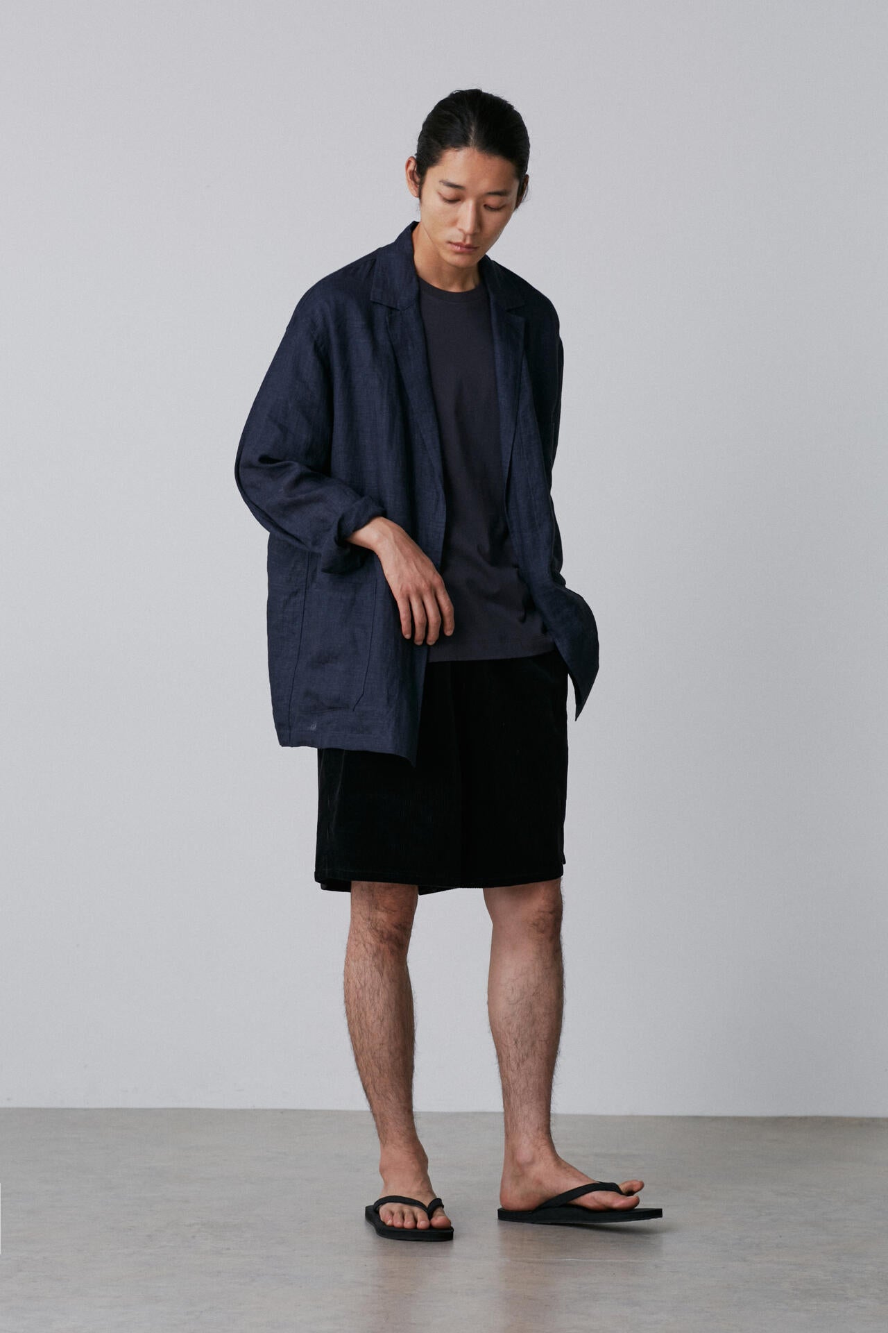 YLEVE / ORGANIC COTTON CORDUROY SHORTS