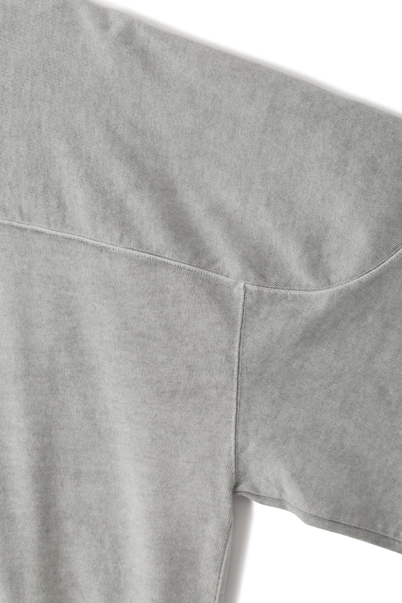 YLEVE / OPEN END COTTON PIGMENT DYE LONG SLEEVE T-SHIRT