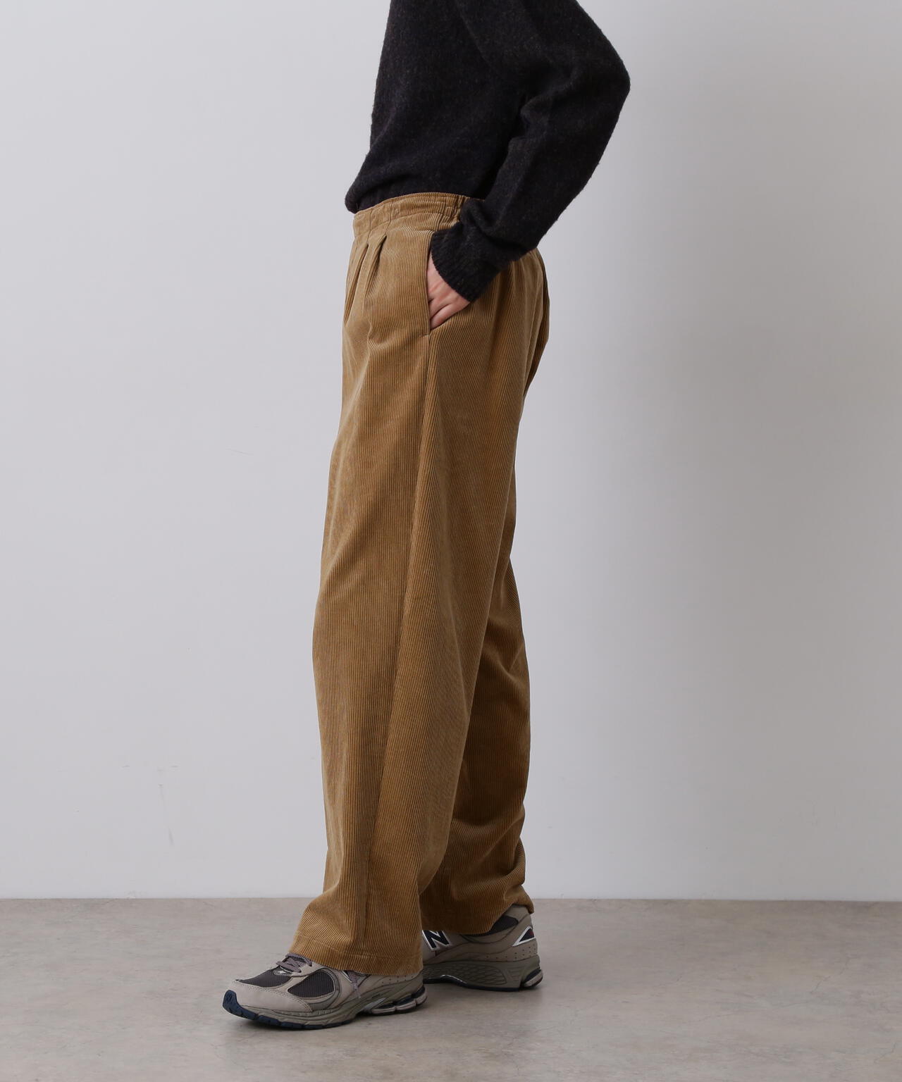 YLEVE / ORGANIC COTTON WALE CORDUROY TROUSERS