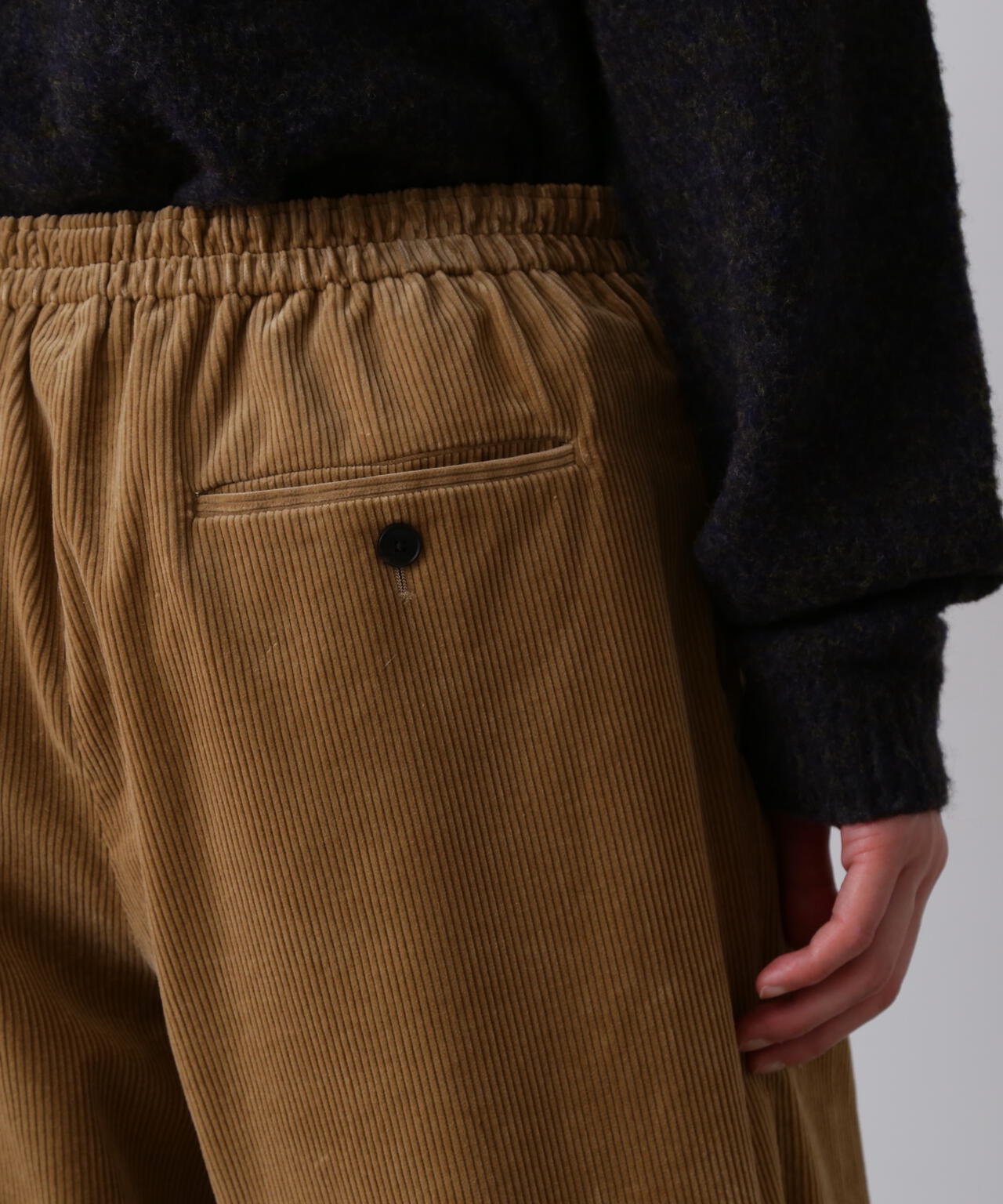 YLEVE / ORGANIC COTTON WALE CORDUROY TROUSERS