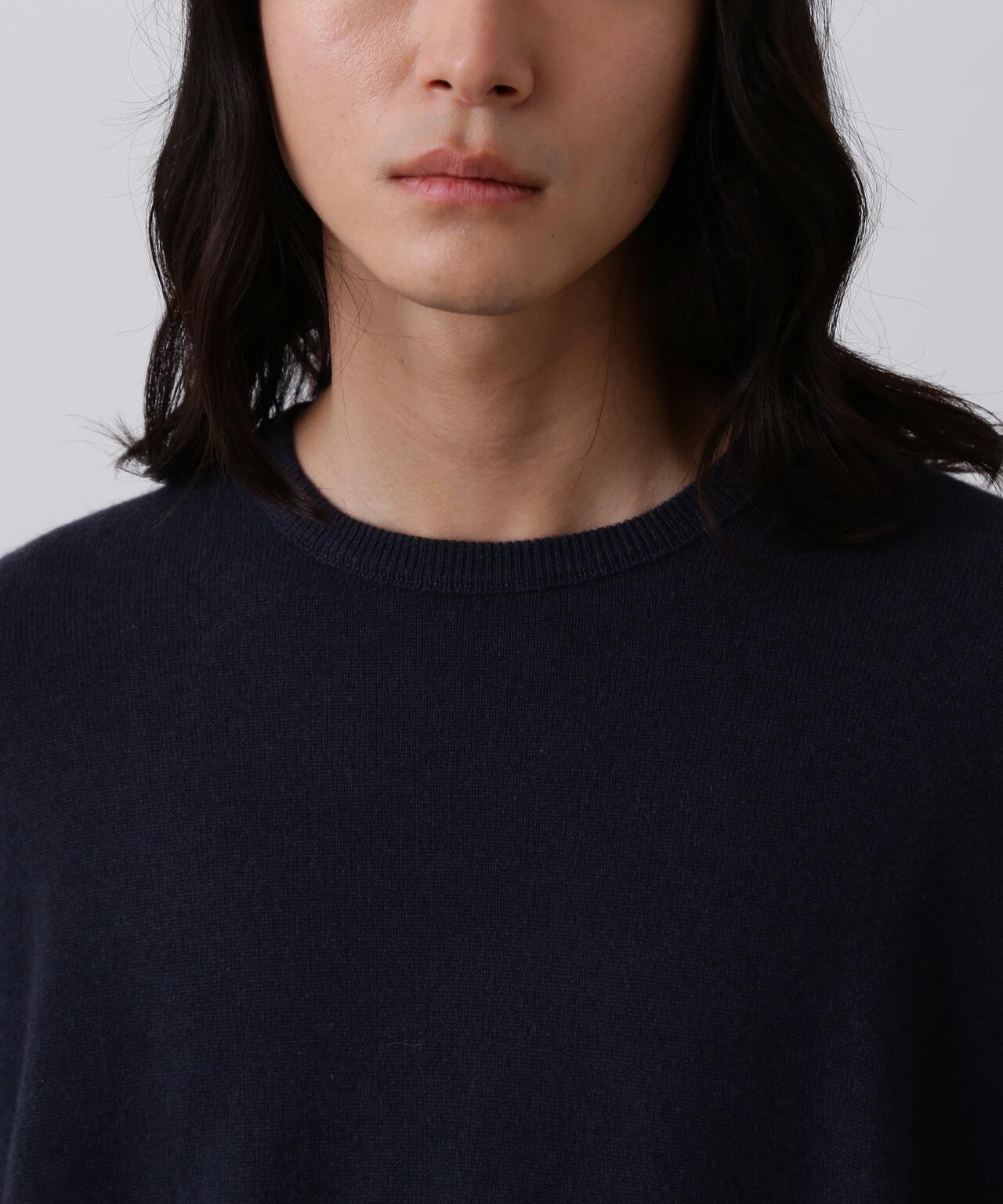 YLEVE / CASHMERE KNIT T‐SHIRT